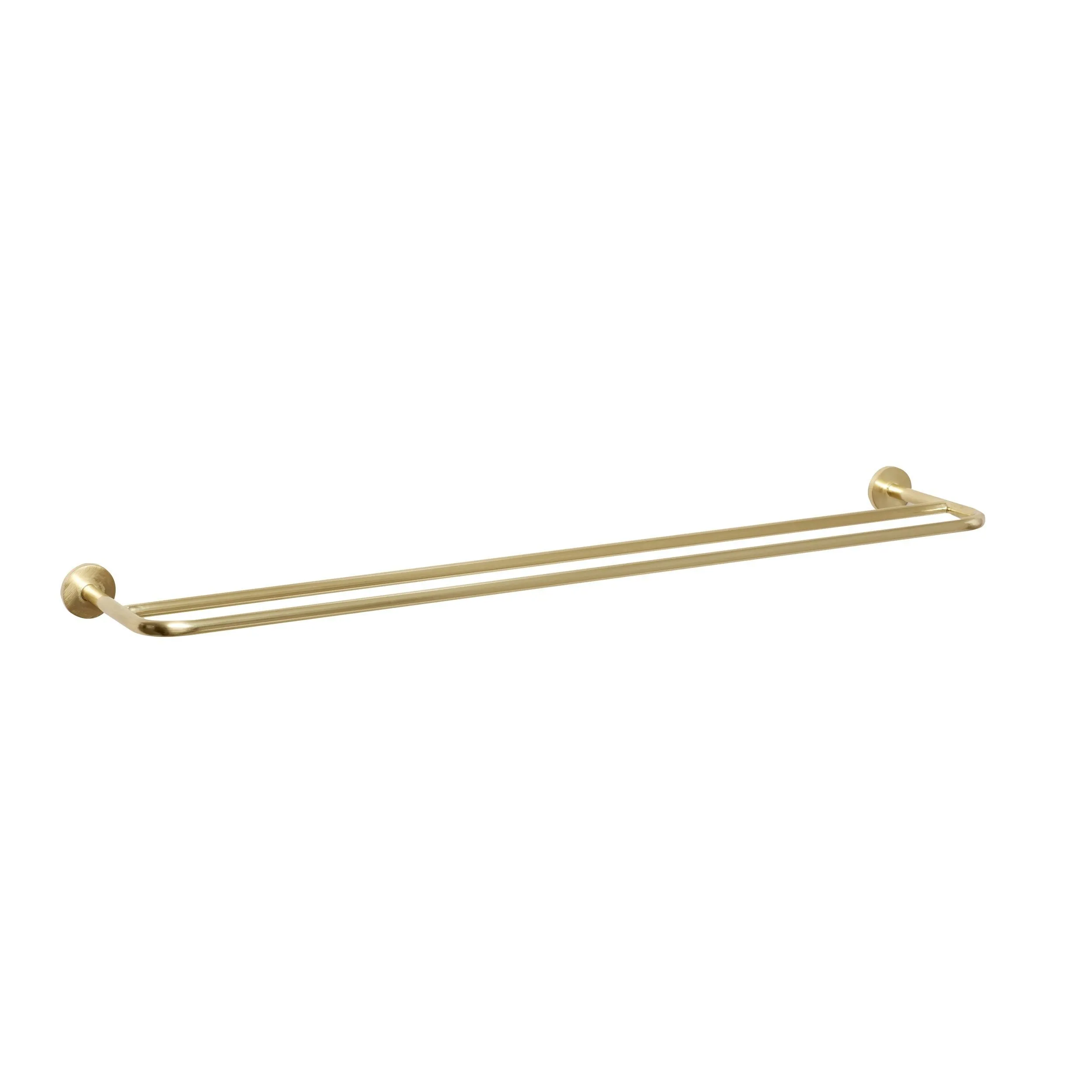 Hübsch Pipe Towel Rail Metal Brass