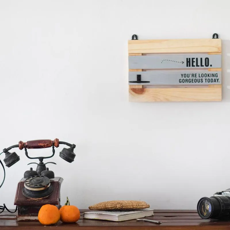 Hello Gorgeous with Wine Planter