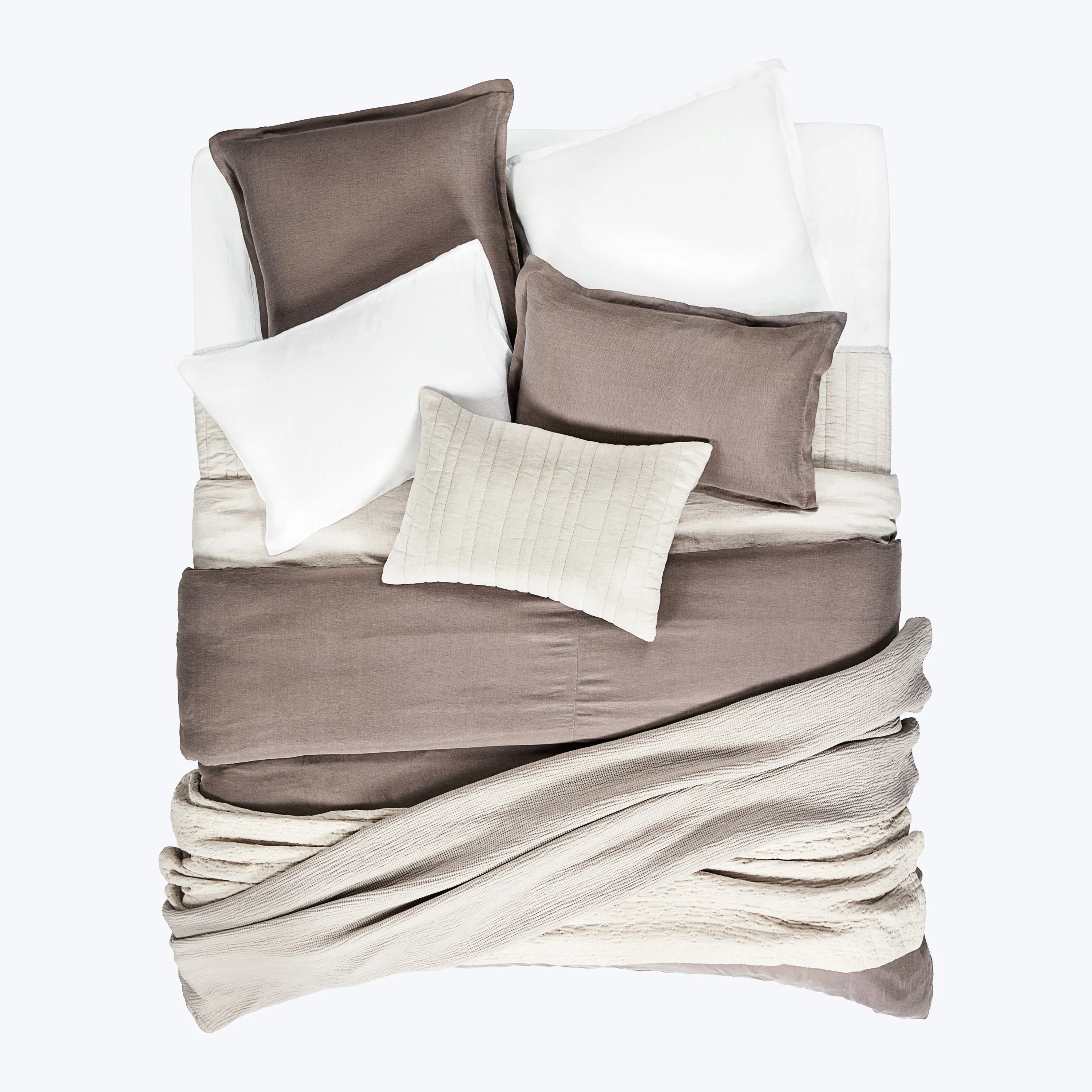 Hemp & Cotton Bedspread, Diamond