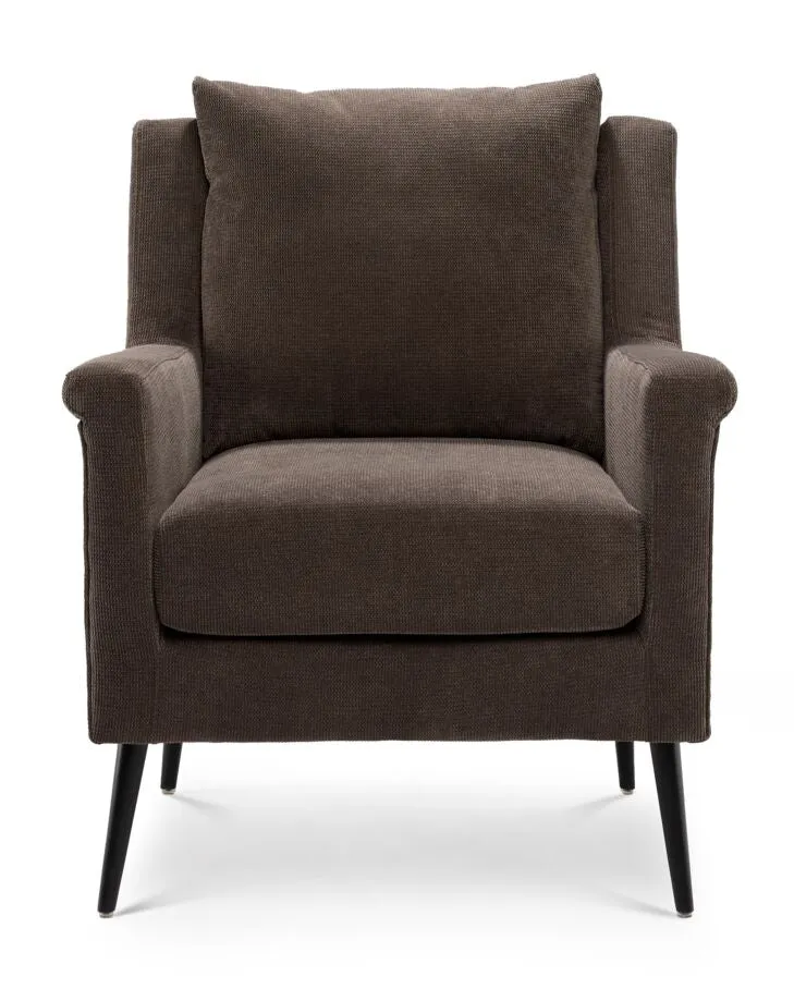 Hendrix Accent Chair - Brown