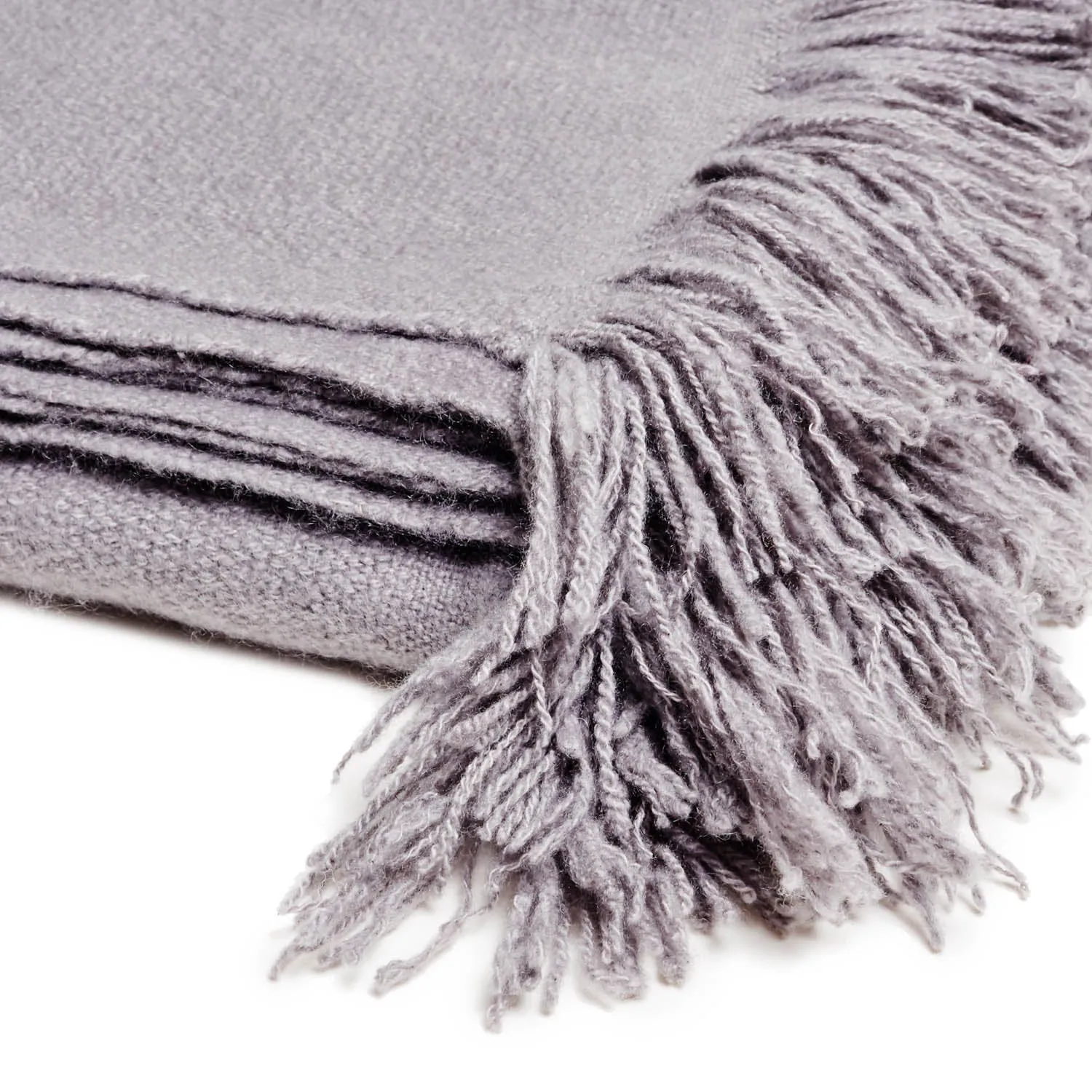 Himalaya Cashmere Blanket Gray