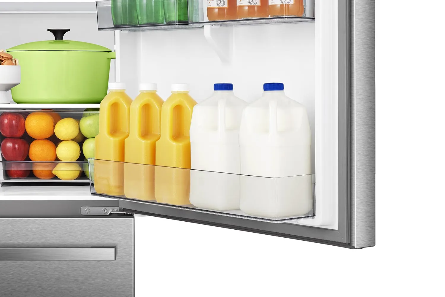 Hisense Stainless Steel Bottom Mount Refrigerator (22.3 Cu. Ft.) - RB22A2FSE