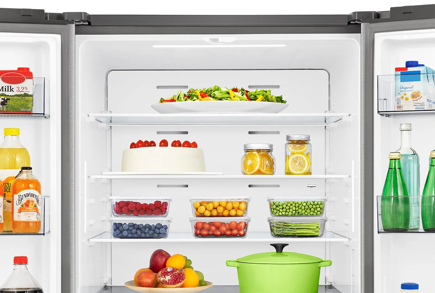 Hisense Stainless Steel French Door Refrigerator (22.1 Cu. Ft.) - RF22B3FSE