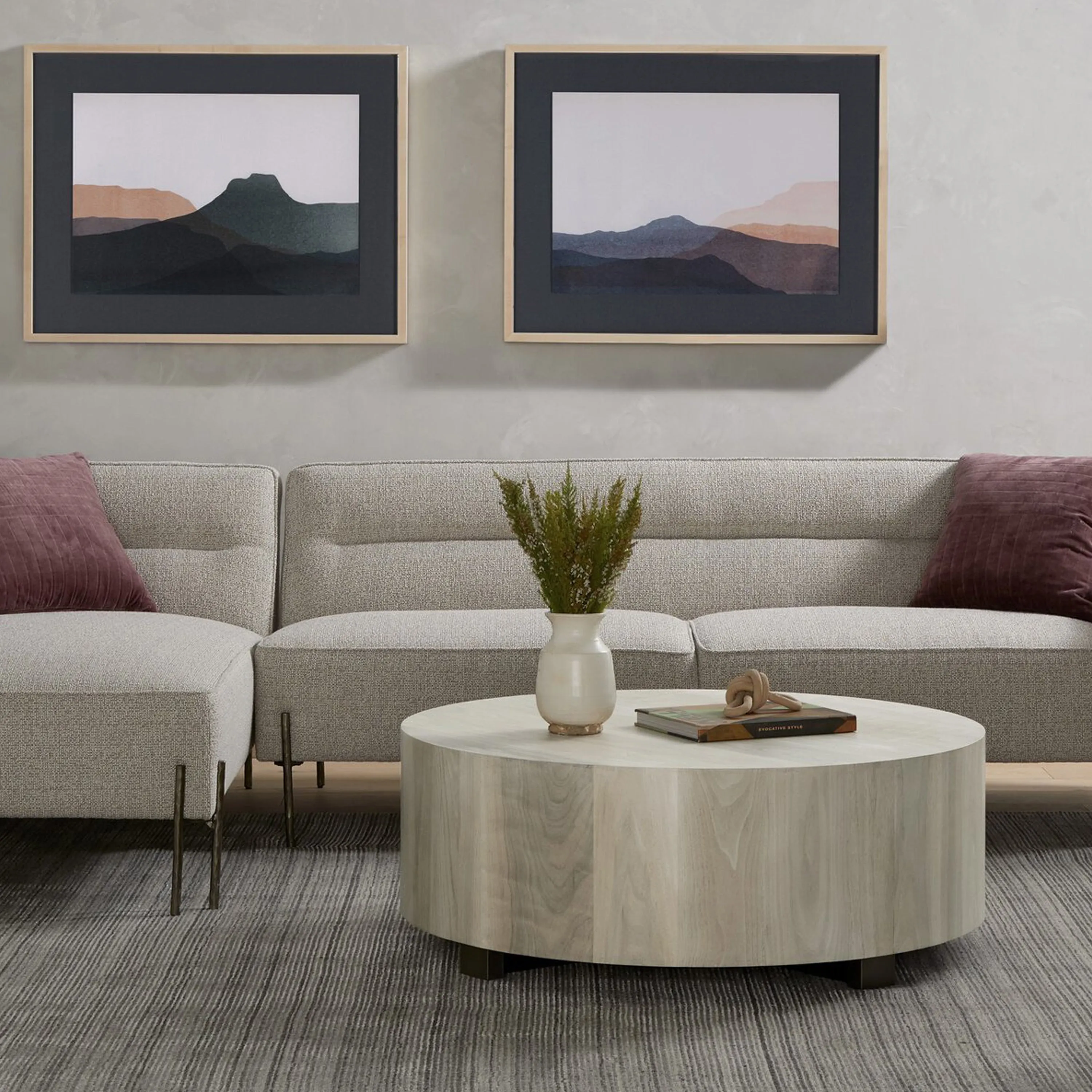 Hudson Round Coffee Table