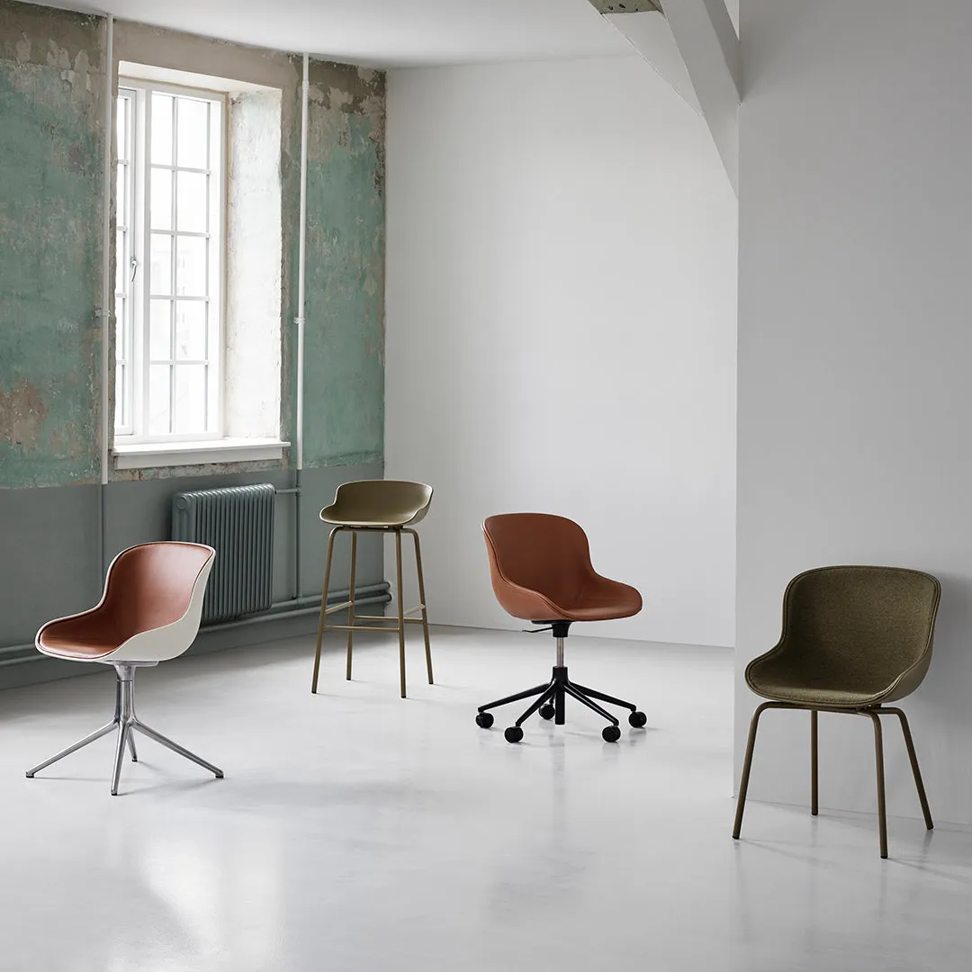 Hyg Chair - 4L Swivel Base - Front Upholstered