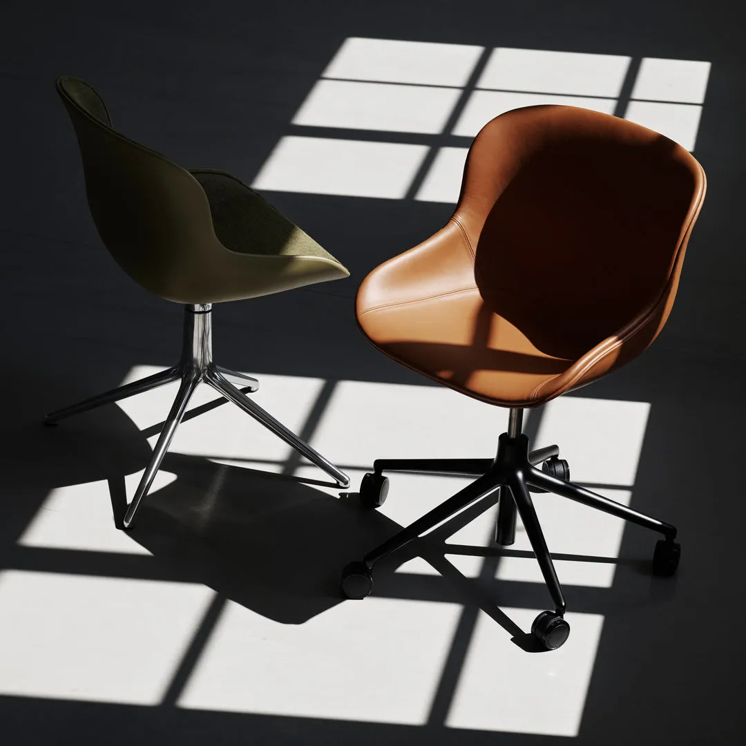 Hyg Chair - 5-Star Base w/ Gas Lift, Front Upholstered