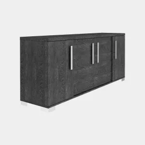 Isabella - 4 Door Buffet In Grey Birch