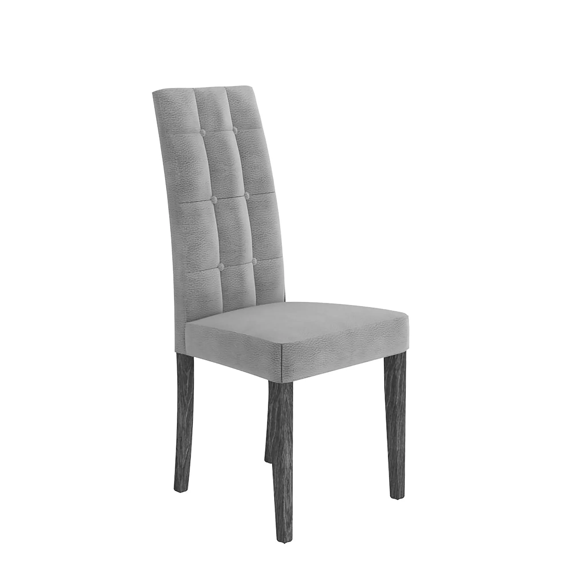 Isabella - Dining Chair In Grey Vermont Microfibre