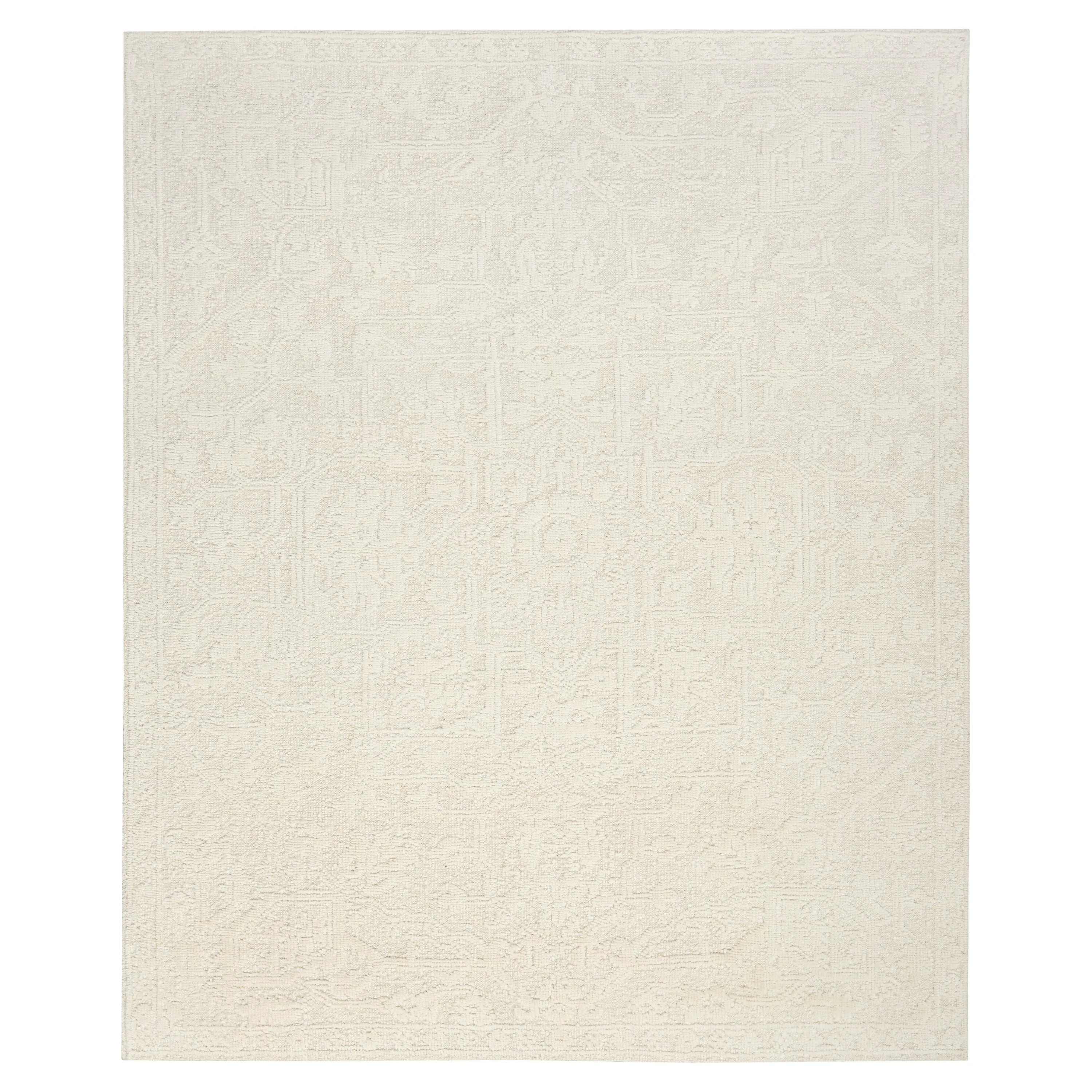 Ivory Essentials Moroccan Wool Rug