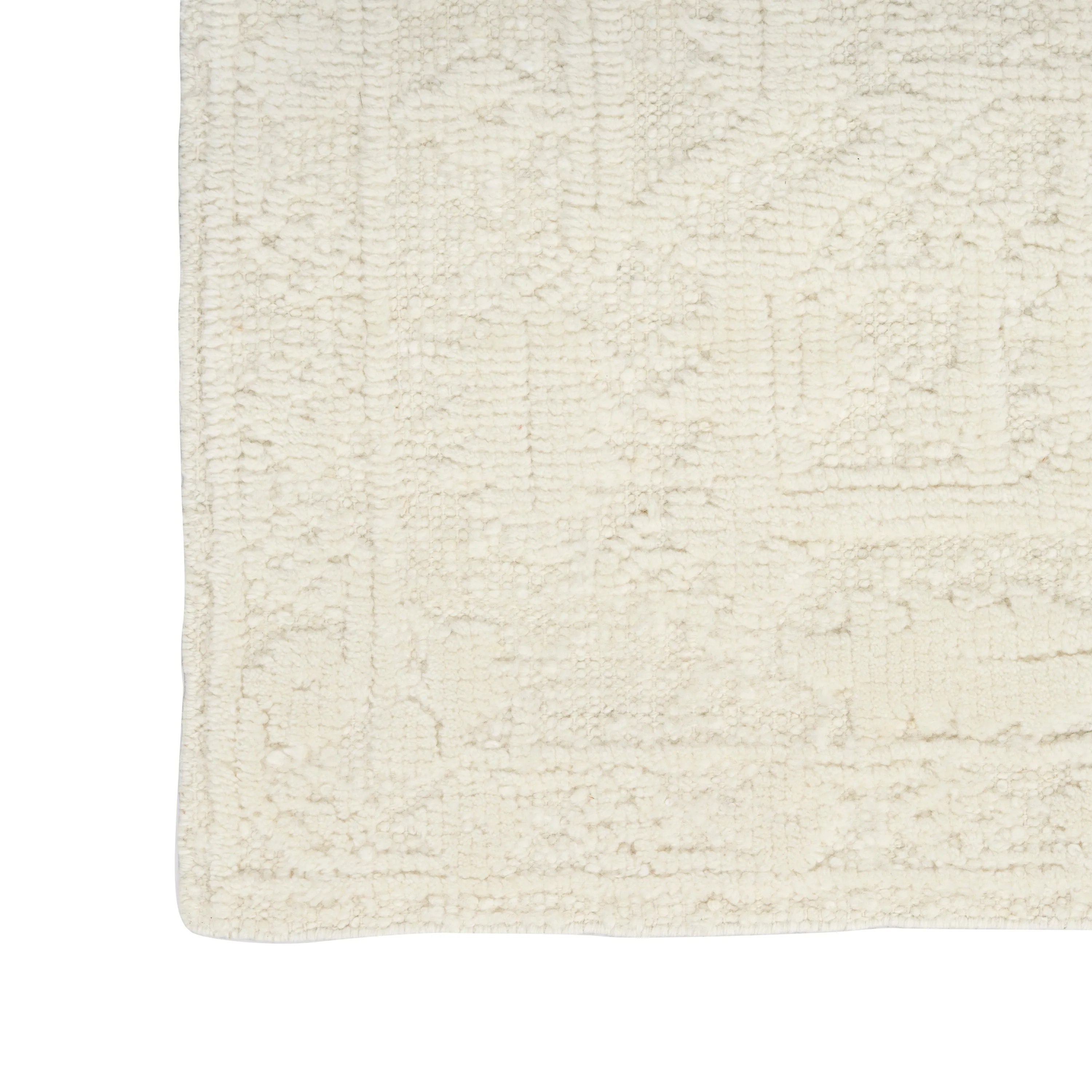 Ivory Essentials Moroccan Wool Rug