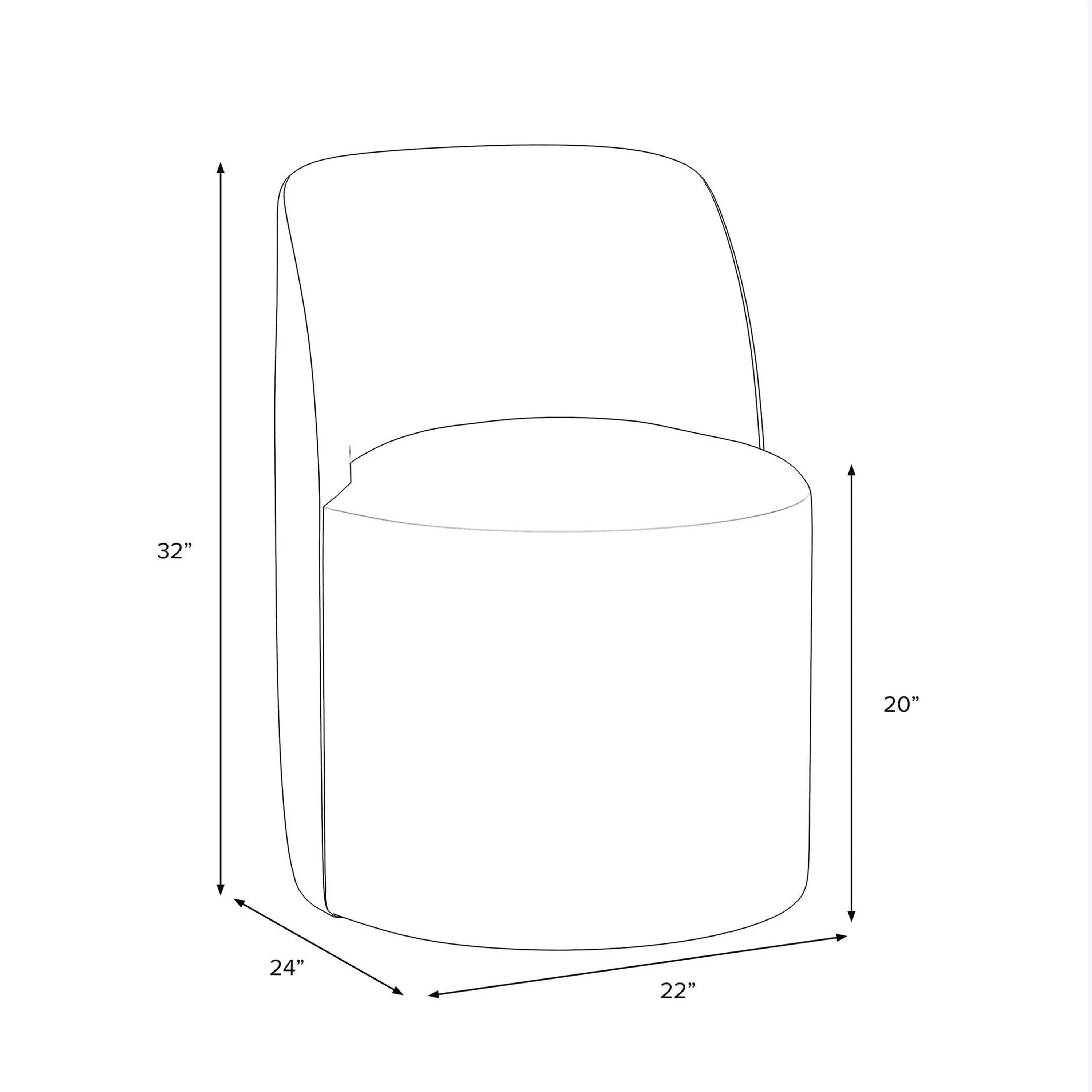 Jessa Swivel Dining Chair