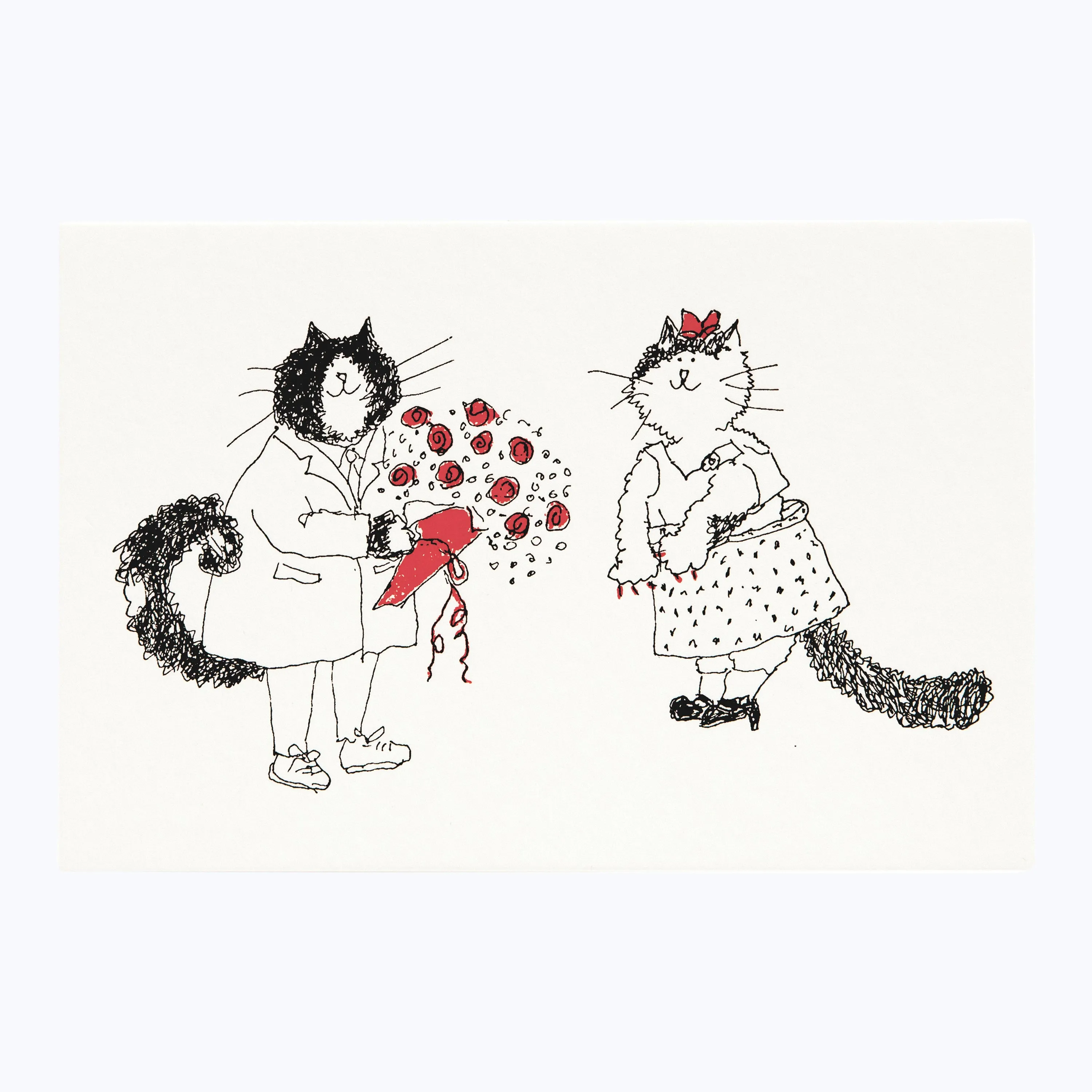 Jimi's Bouquet Card   Envelope, Grace Coddington