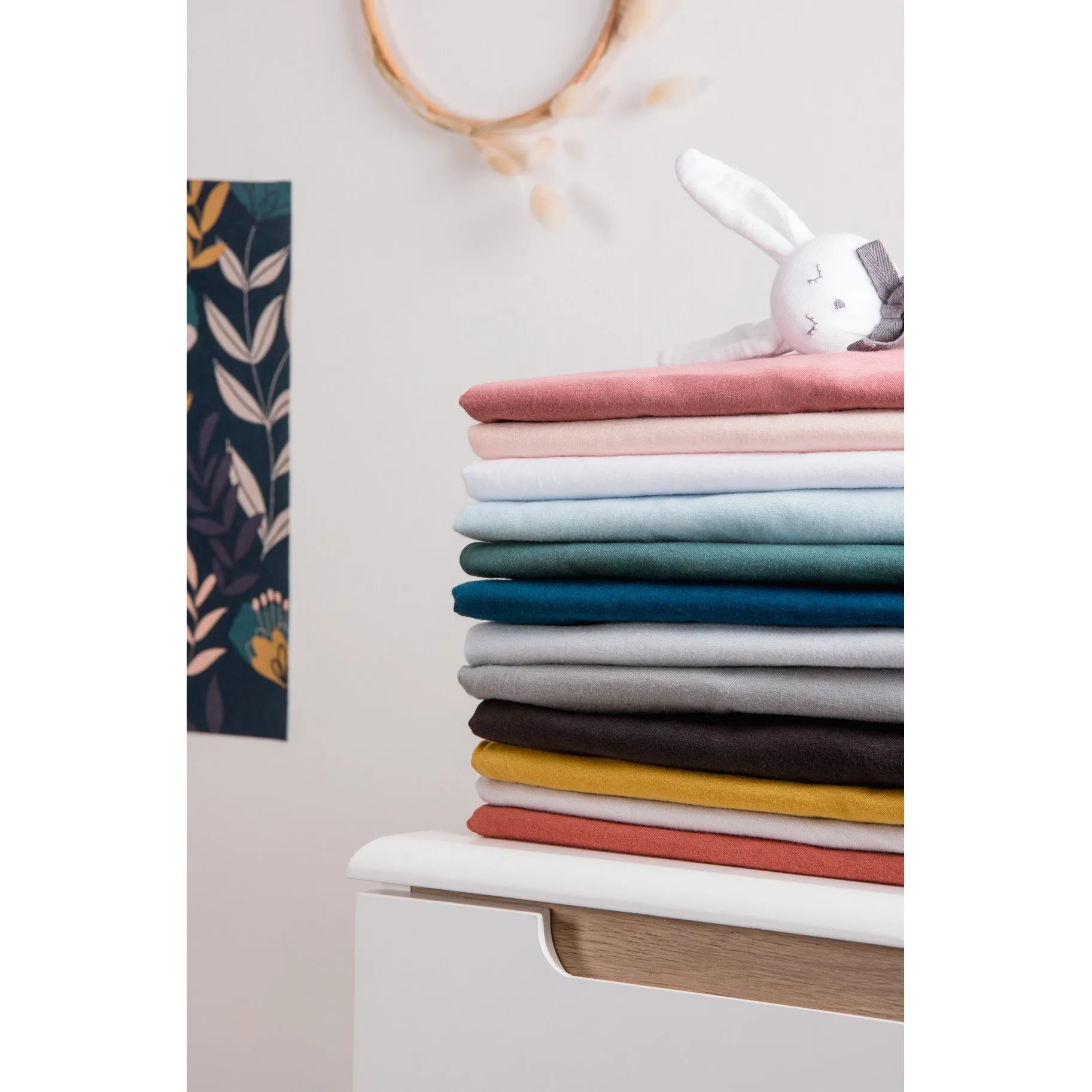 Kadolis Organic Cotton Fitted Sheet - Baby 70x140cm Natural