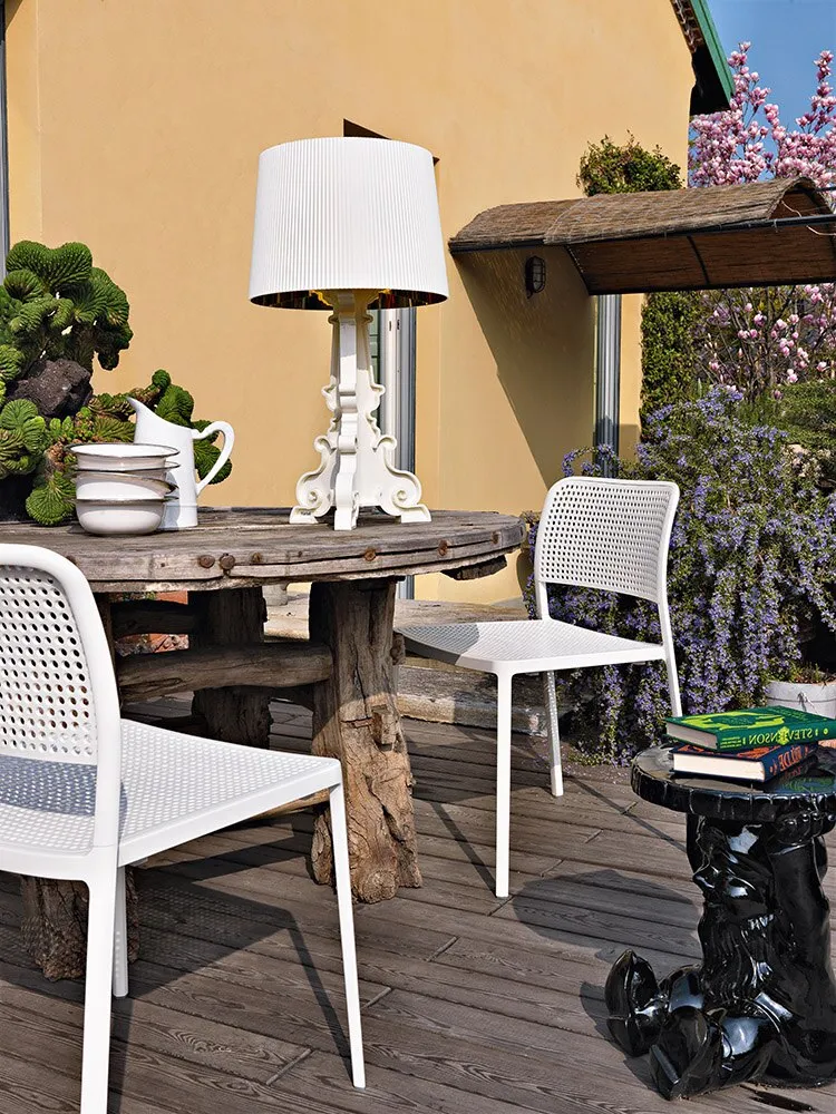 Kartell Audrey Chair, Black/White