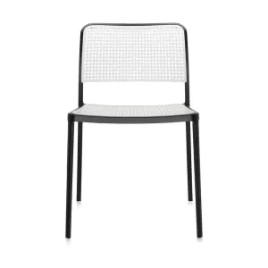 Kartell Audrey Chair, Black/White