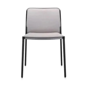 Kartell Audrey Soft Chair, Black/Beige