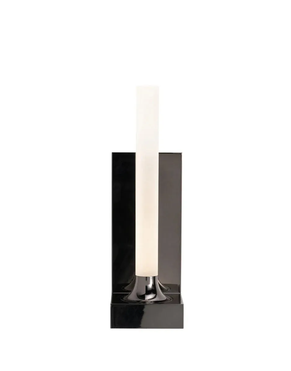Kartell Goodnight Applique Table Lamp, Glossy Titanium