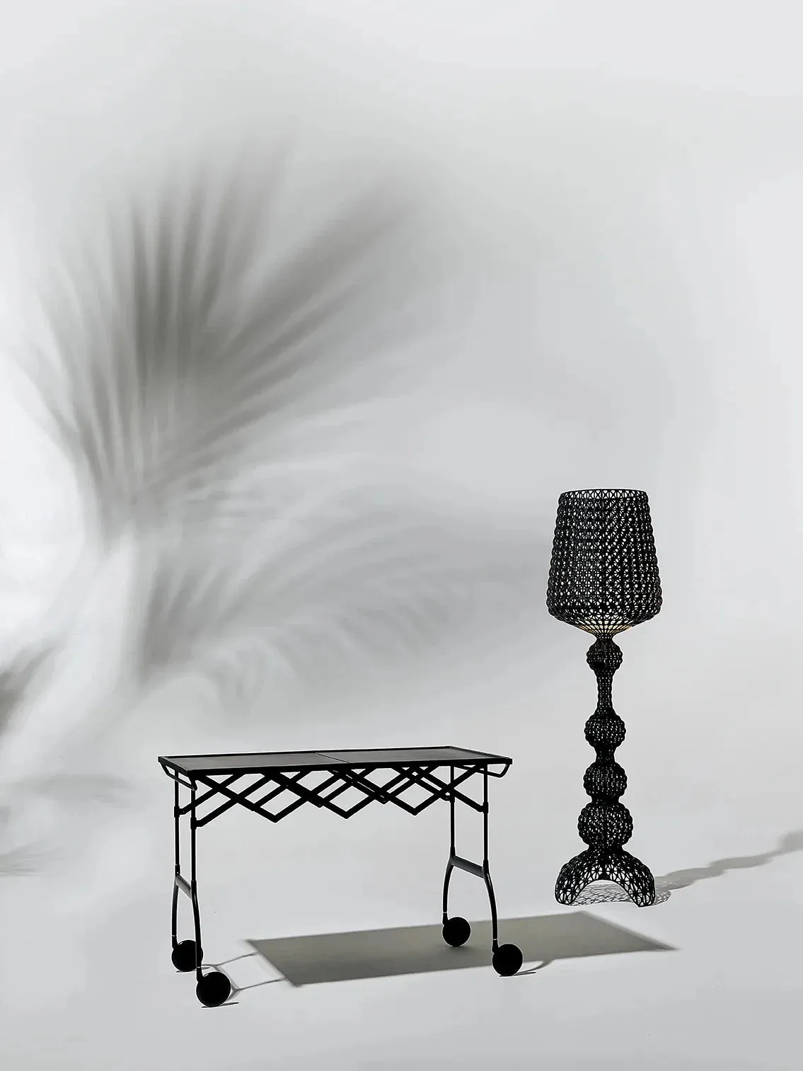 Kartell Kabuki Indoor Floor Lamp, Black