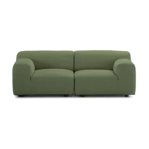 Kartell Plastics Duo 2 Seater Sofa Sx Orsetto, Green