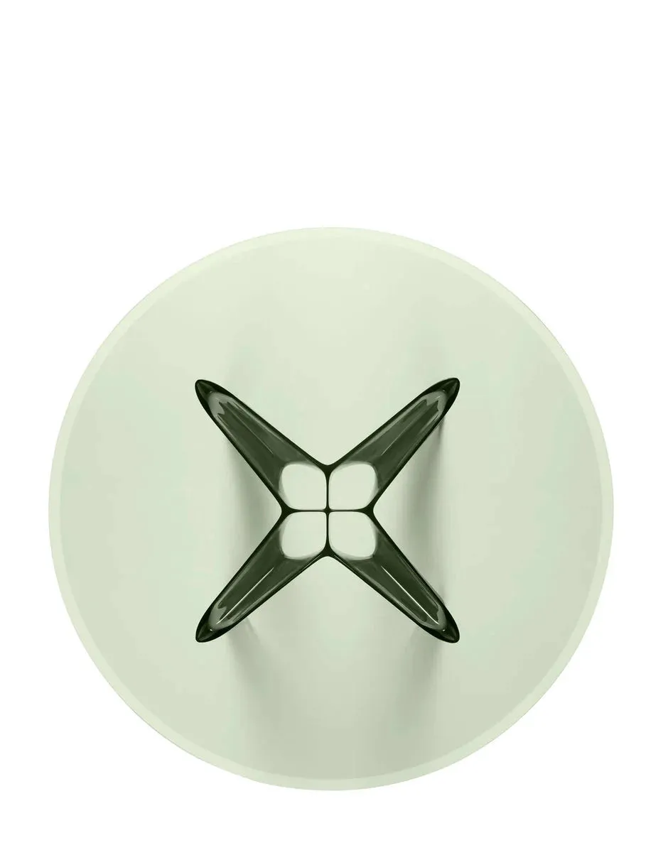 Kartell Sir Gio Table Round, Fume/Green