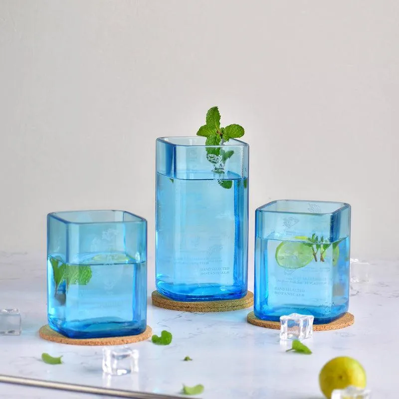 Kavi Bombay Sapphire Glasses (Set of Three)