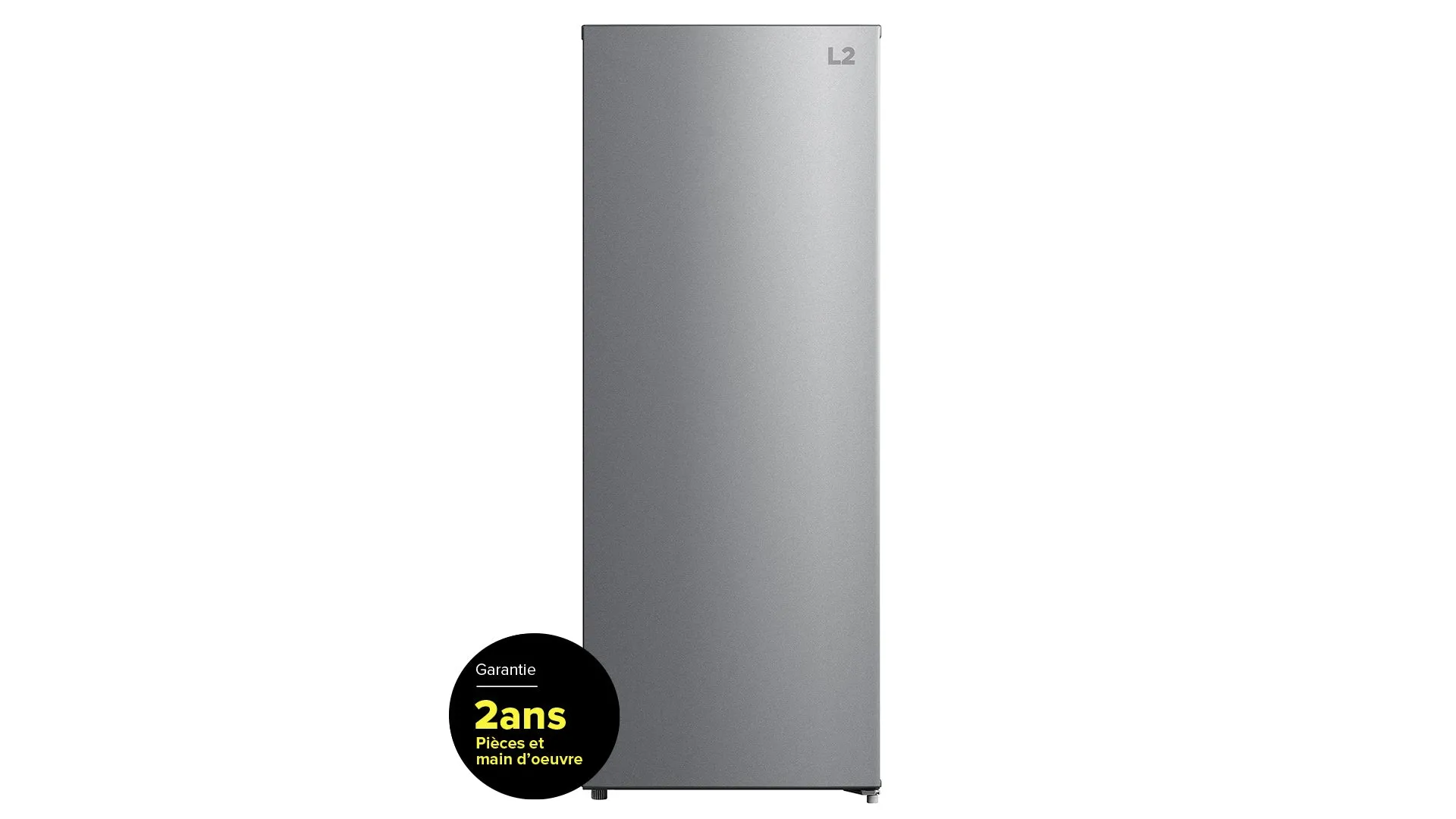 L2 Stainless Steel Upright Freezer and Convertible Fridge (6.9 Cu. Ft) - LRU07B3ASS
