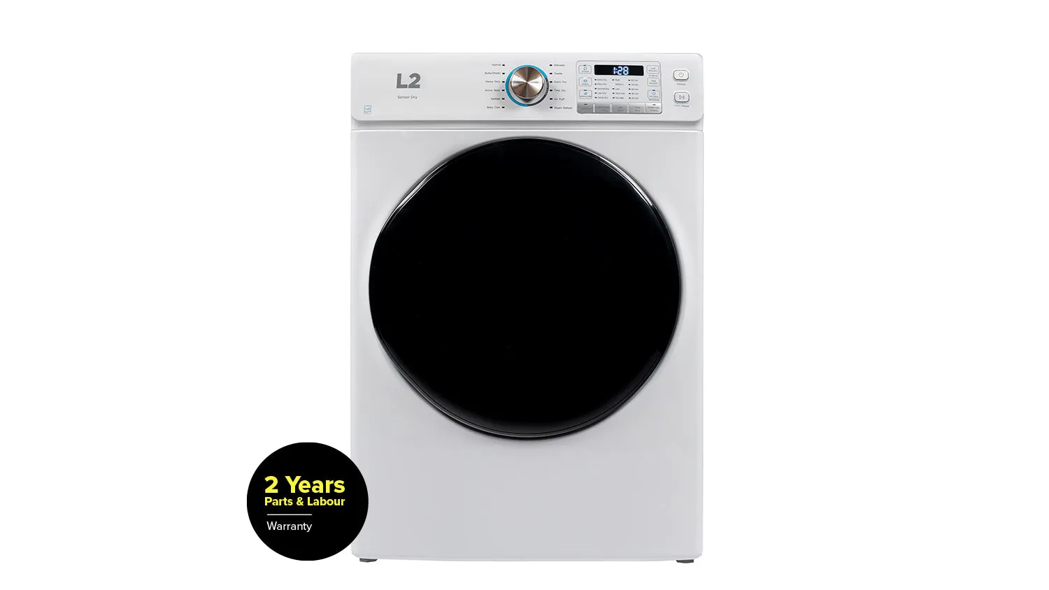 L2 White Electric Dryer (8.0 Cu. Ft) -  LE52N3AWW