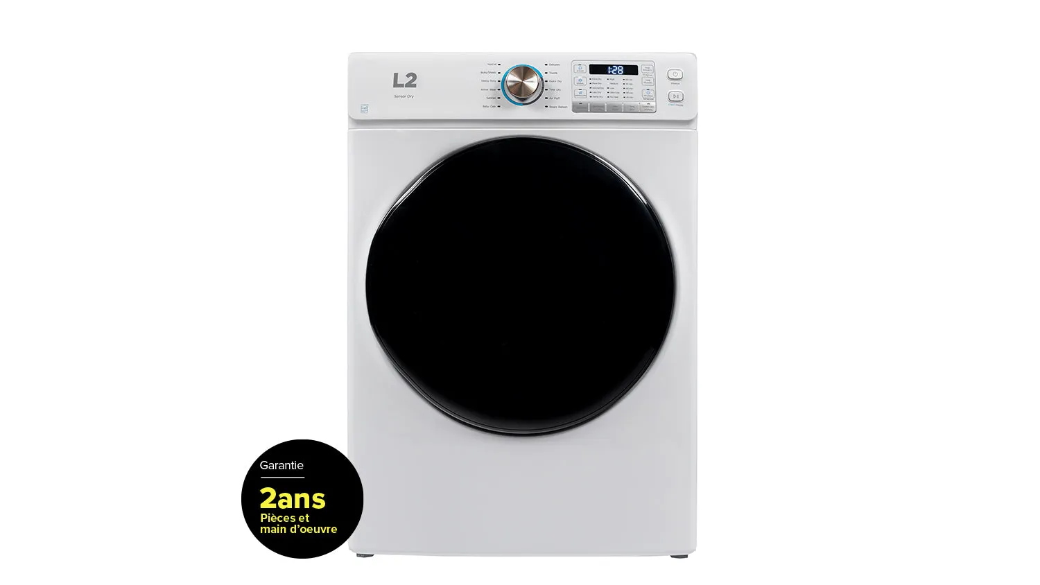 L2 White Electric Dryer (8.0 Cu. Ft) -  LE52N3AWW