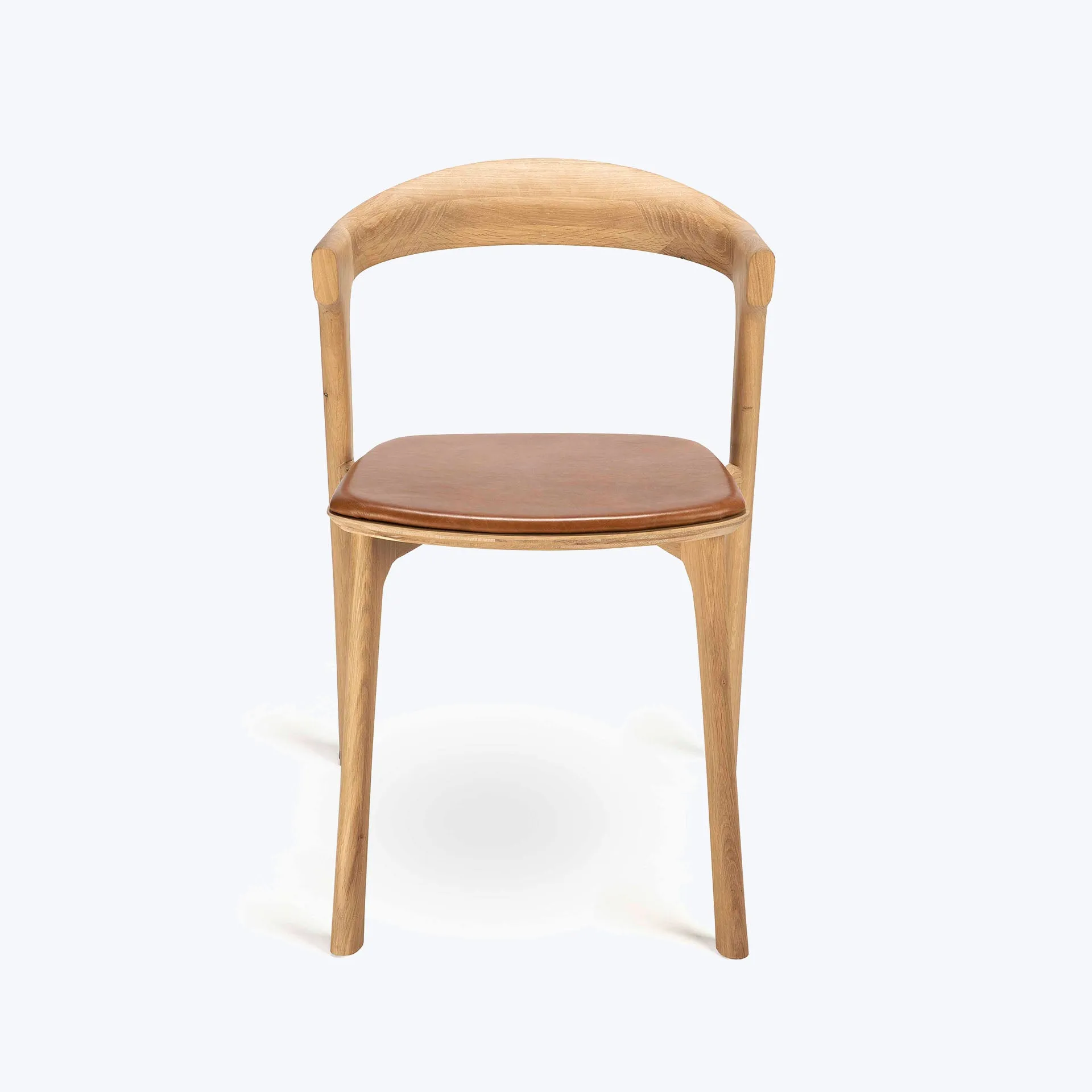 Leather Bok Side Chair