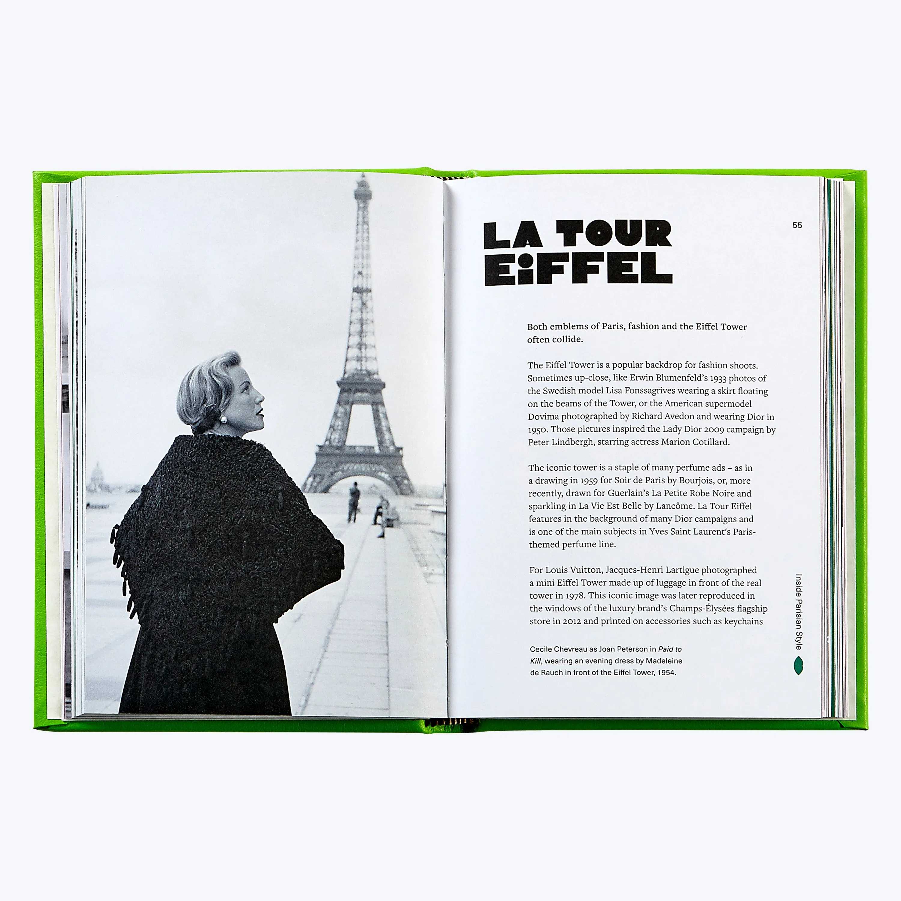 Leather Bound Little Book of Paris Style