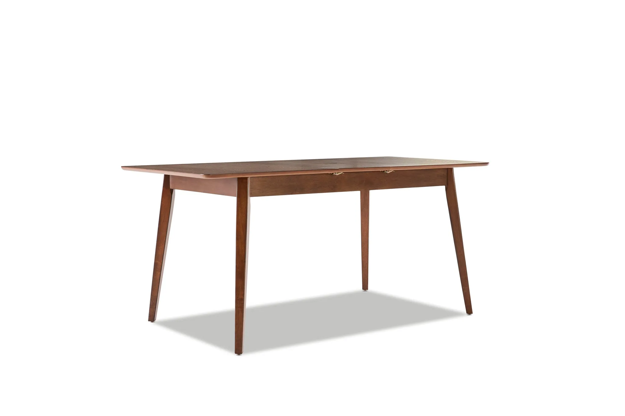 Lenard 7-Piece Extendable Dining Set - Walnut