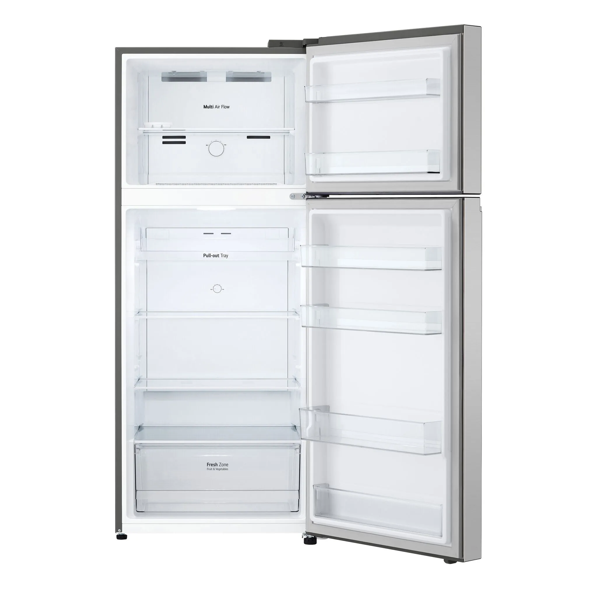 LG Platinum Silver Counter-Depth Compact Top Freezer Refrigerator with DoorCooling  (13 cu.ft) - LT13C2000V