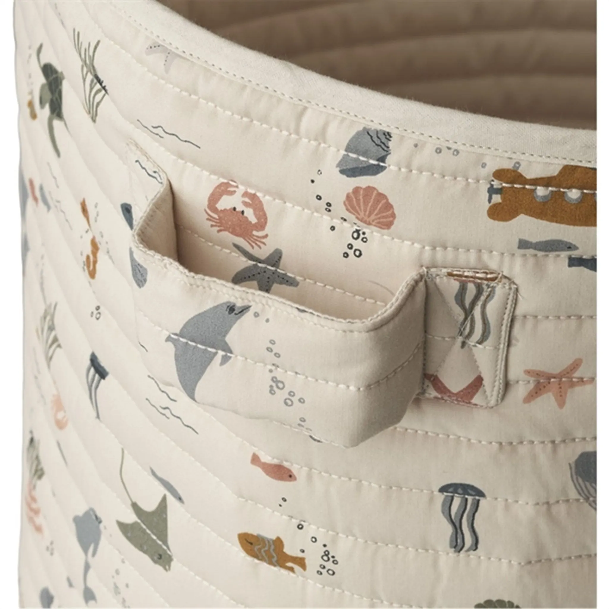 Liewood Lia Quilted Basket Sea Ceratures Sandy Mix