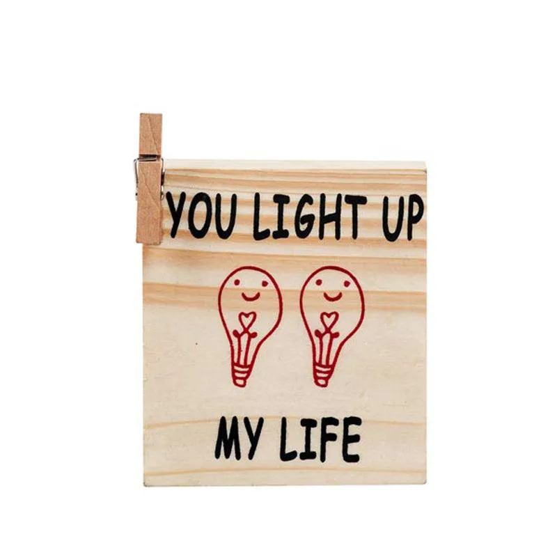 Light up Life Table Photo frame