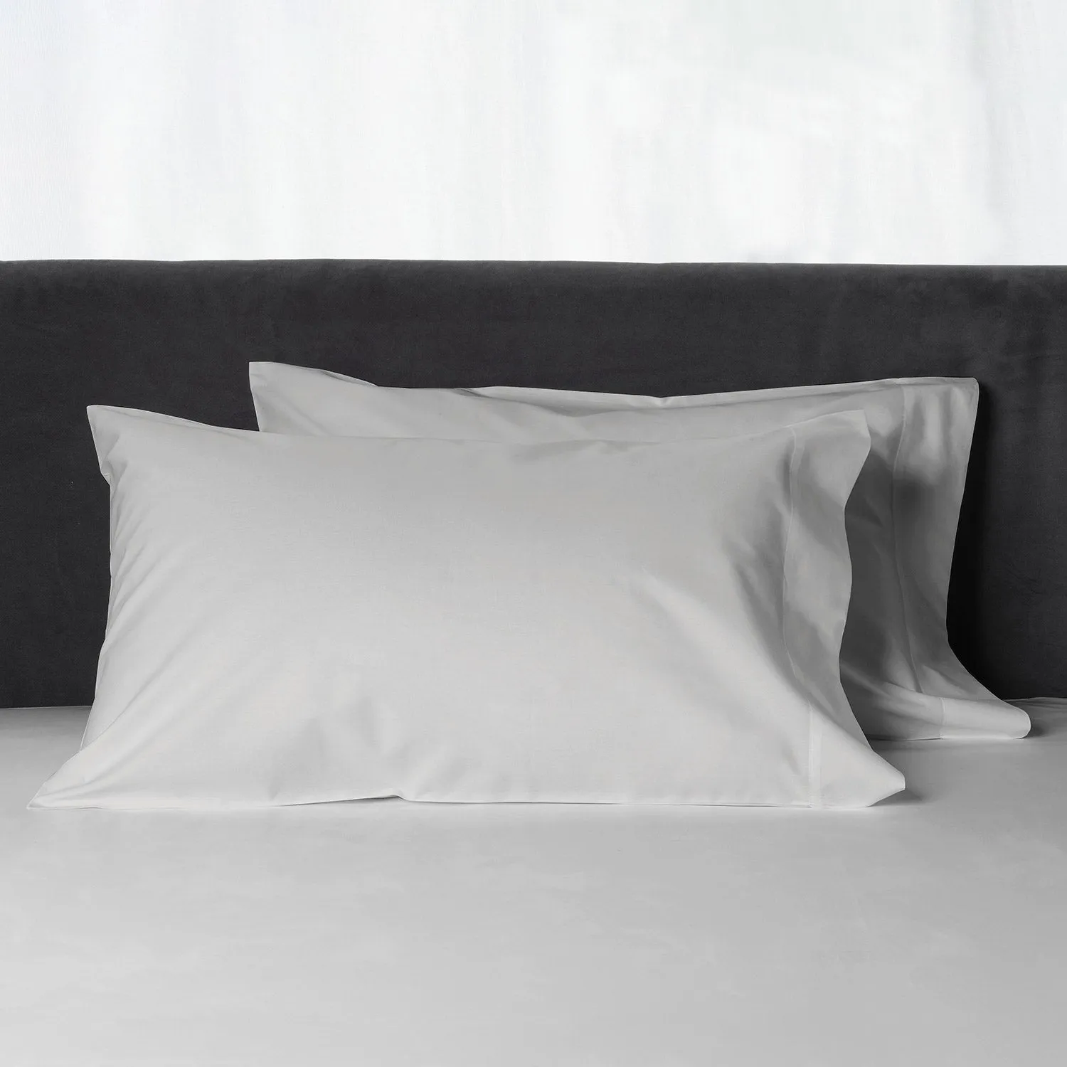 Lineare Percale Sheets & Pillowcases, Pearl