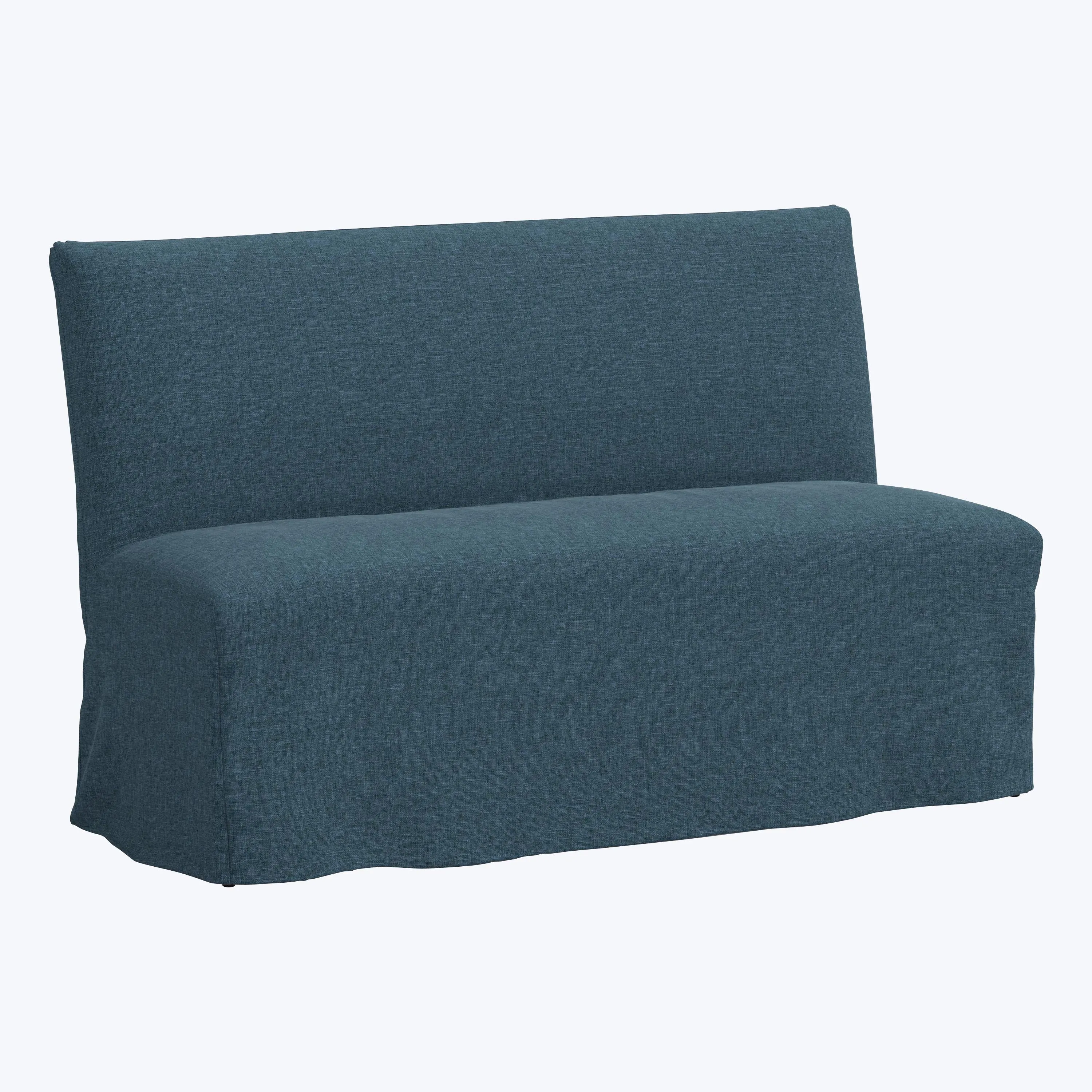 Linen Slipcover Dining Banquette