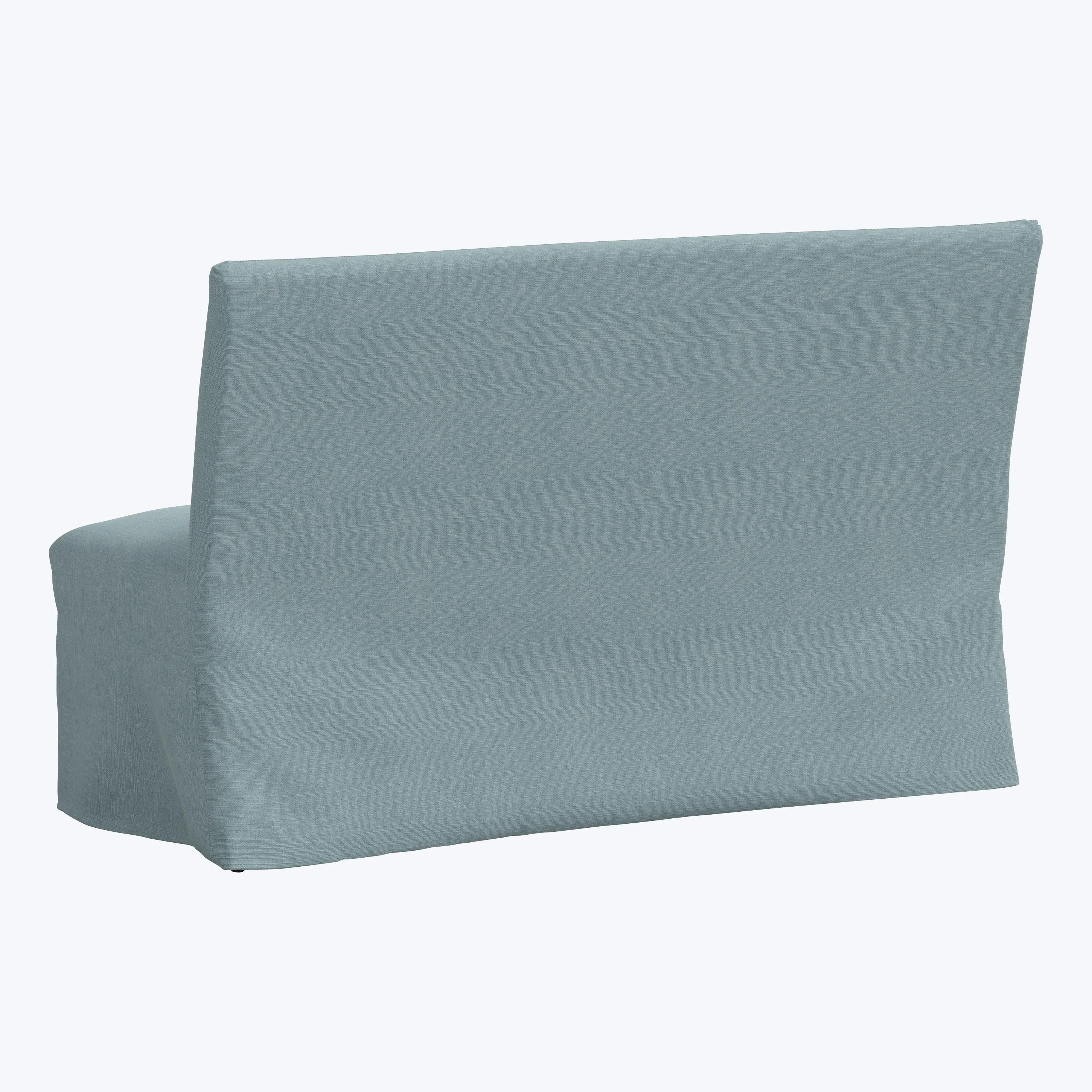 Linen Slipcover Dining Banquette