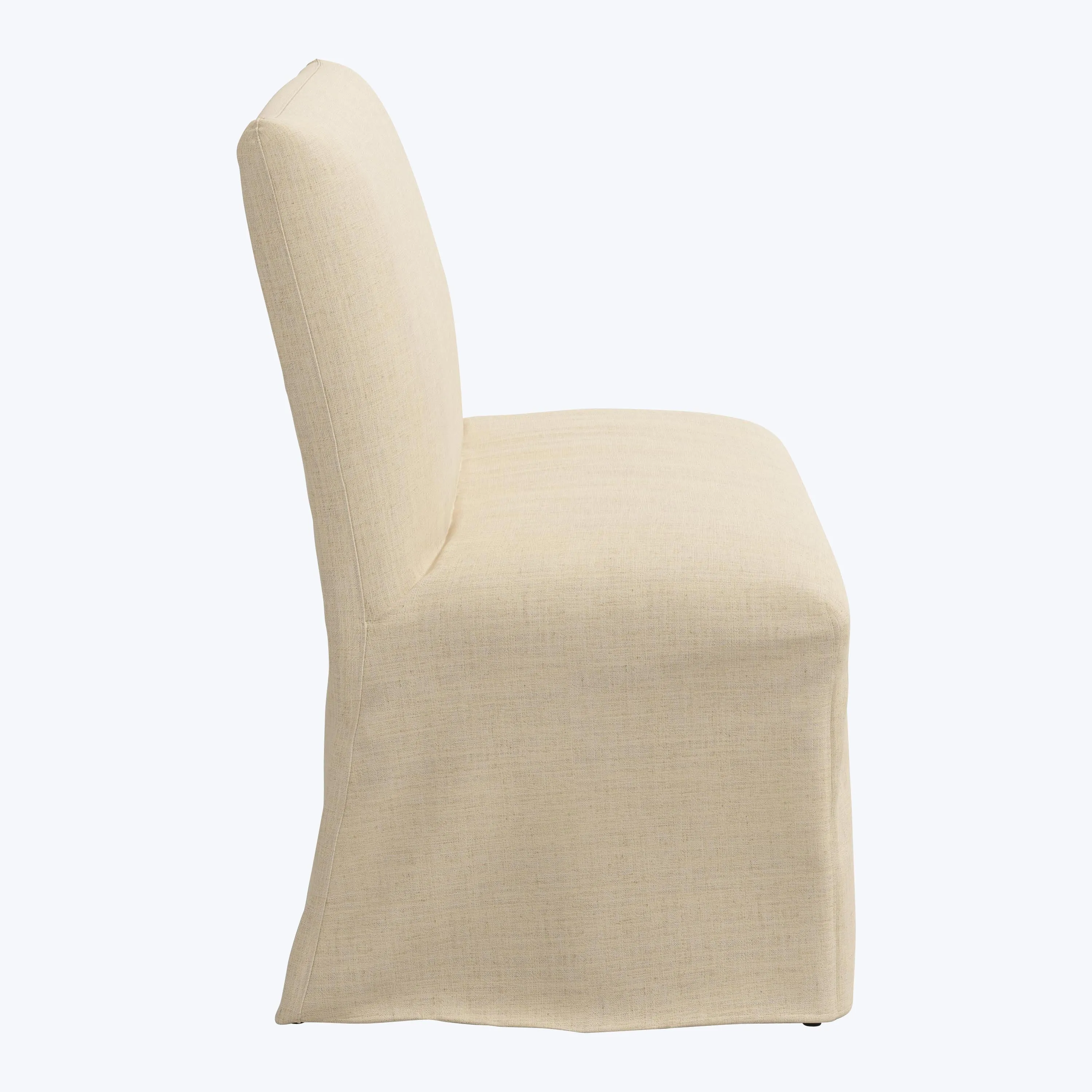 Linen Slipcover Dining Banquette