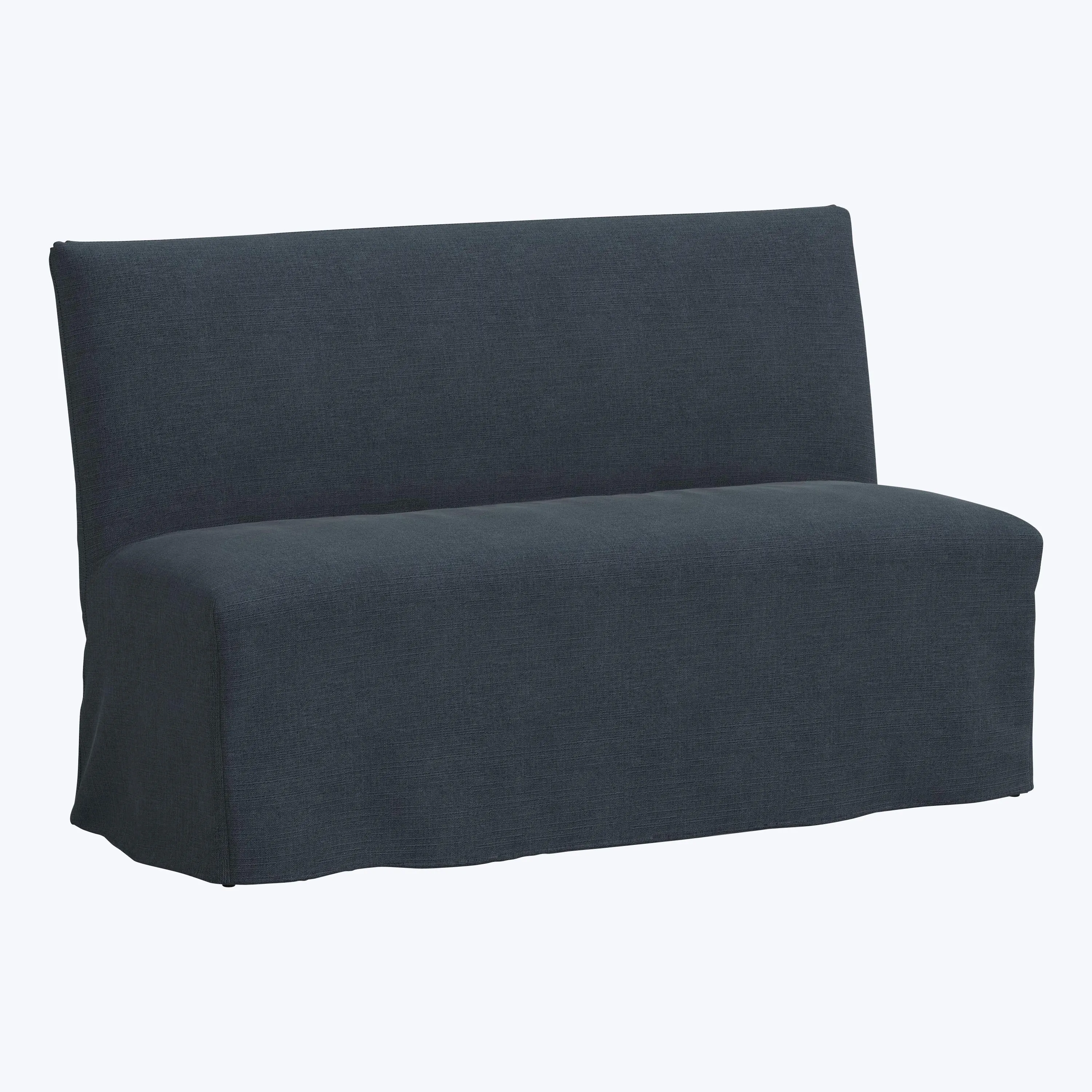 Linen Slipcover Dining Banquette