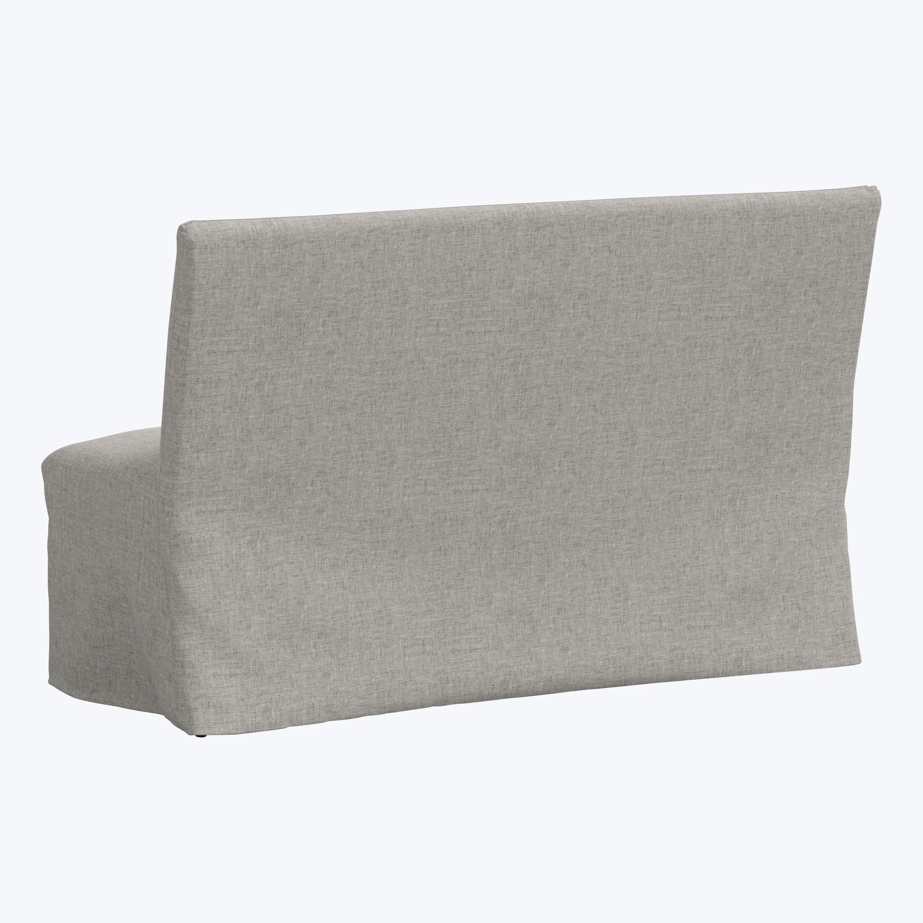 Linen Slipcover Dining Banquette