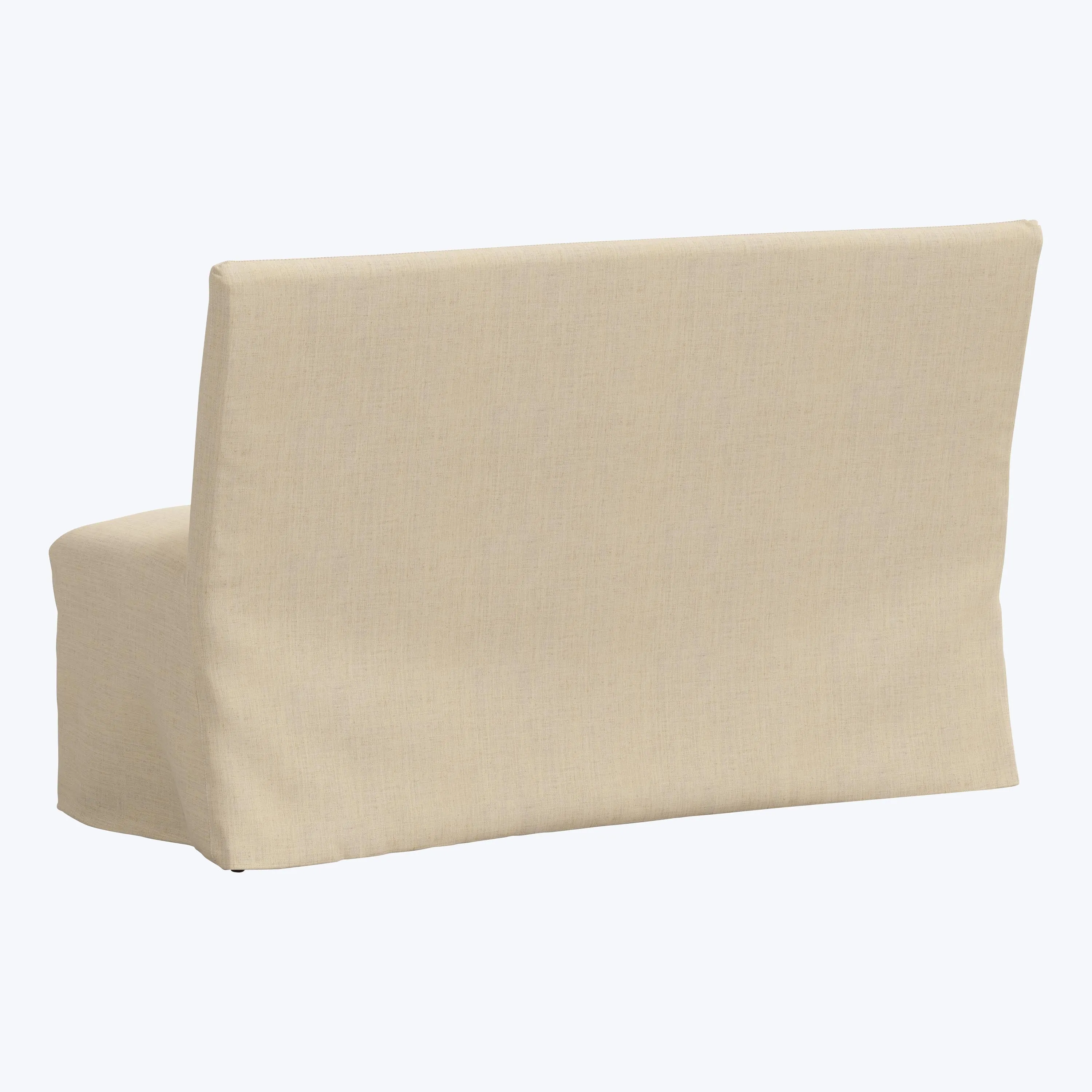 Linen Slipcover Dining Banquette
