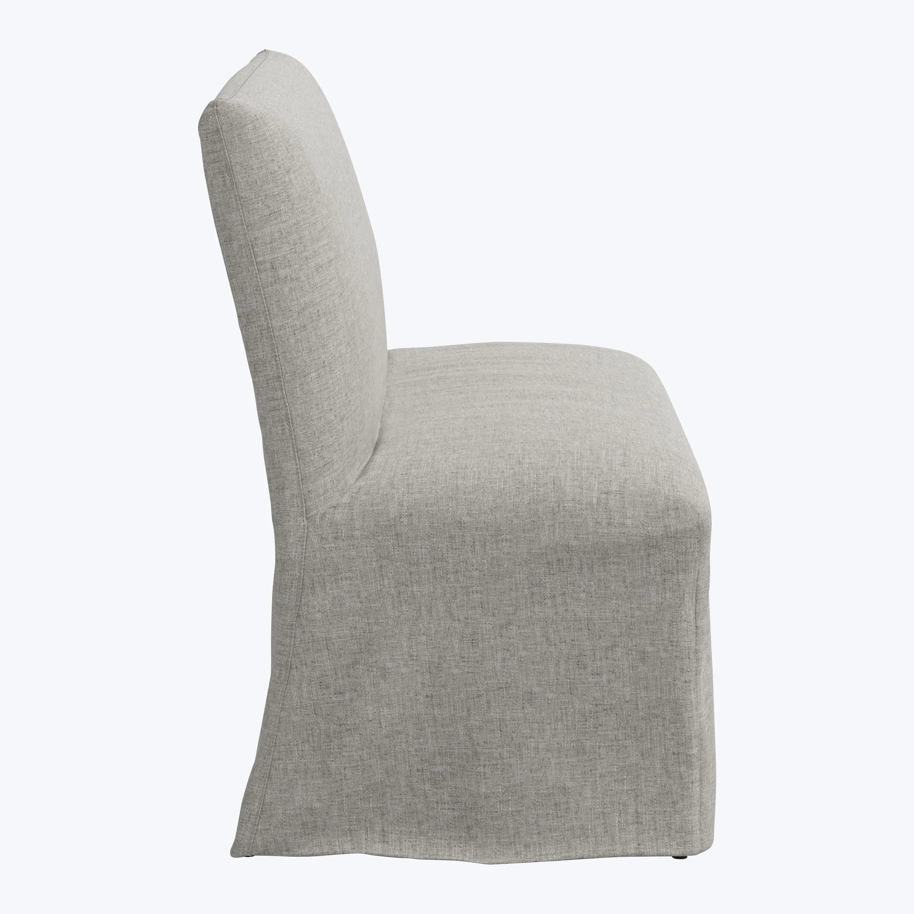 Linen Slipcover Dining Banquette