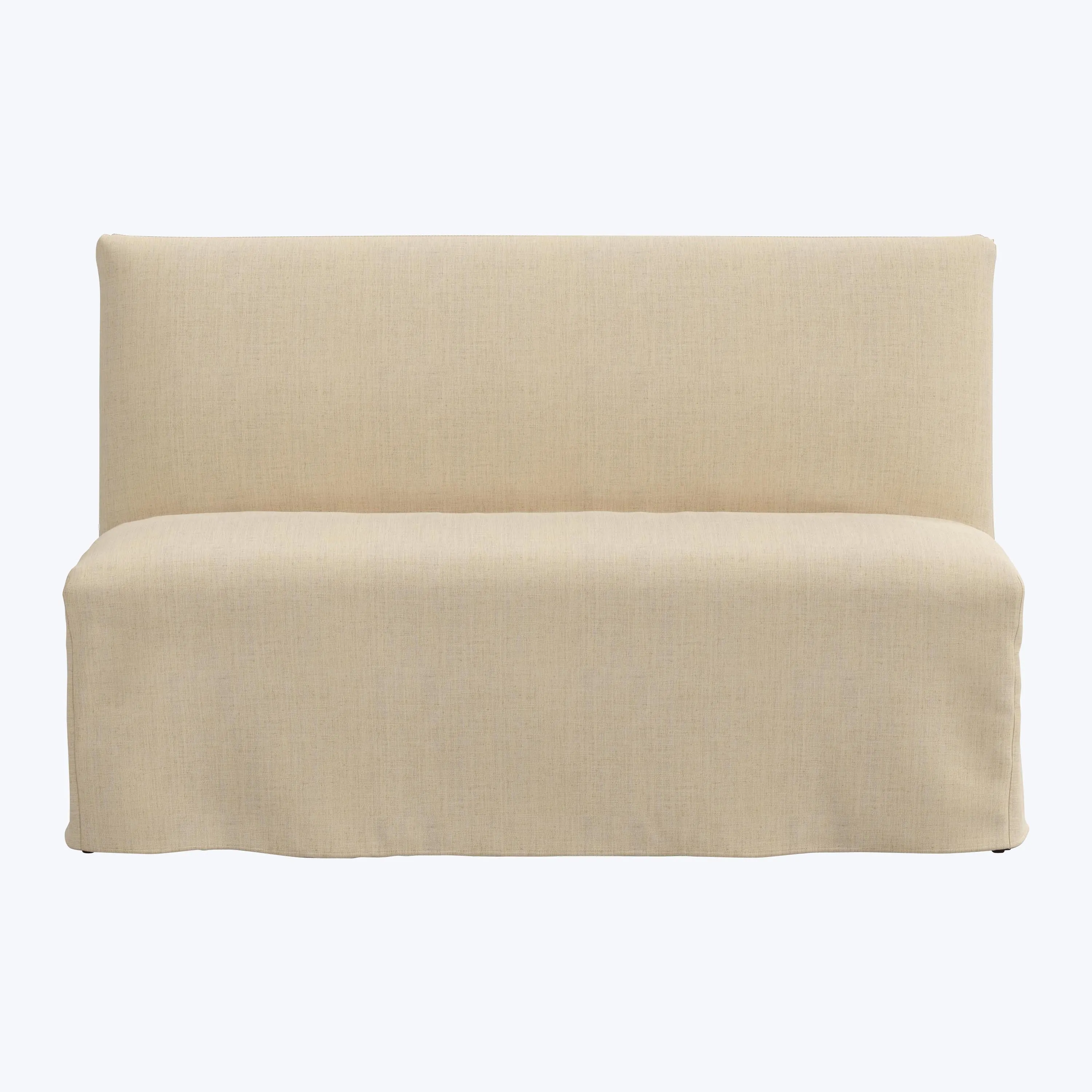 Linen Slipcover Dining Banquette