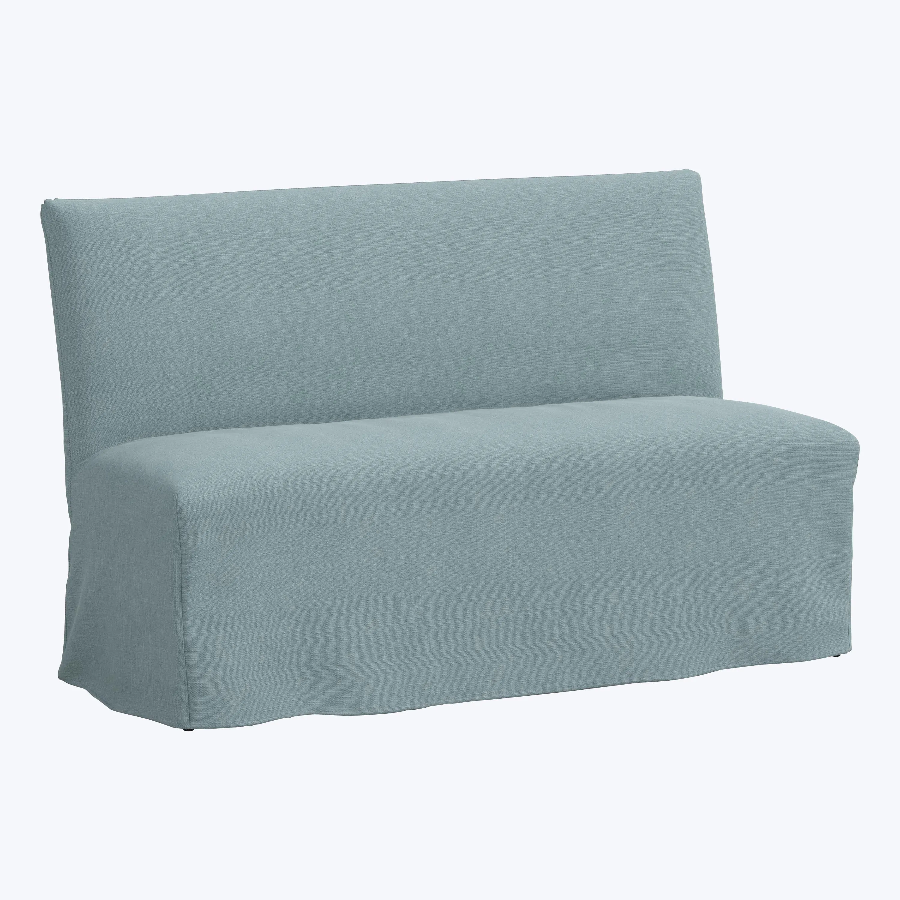 Linen Slipcover Dining Banquette
