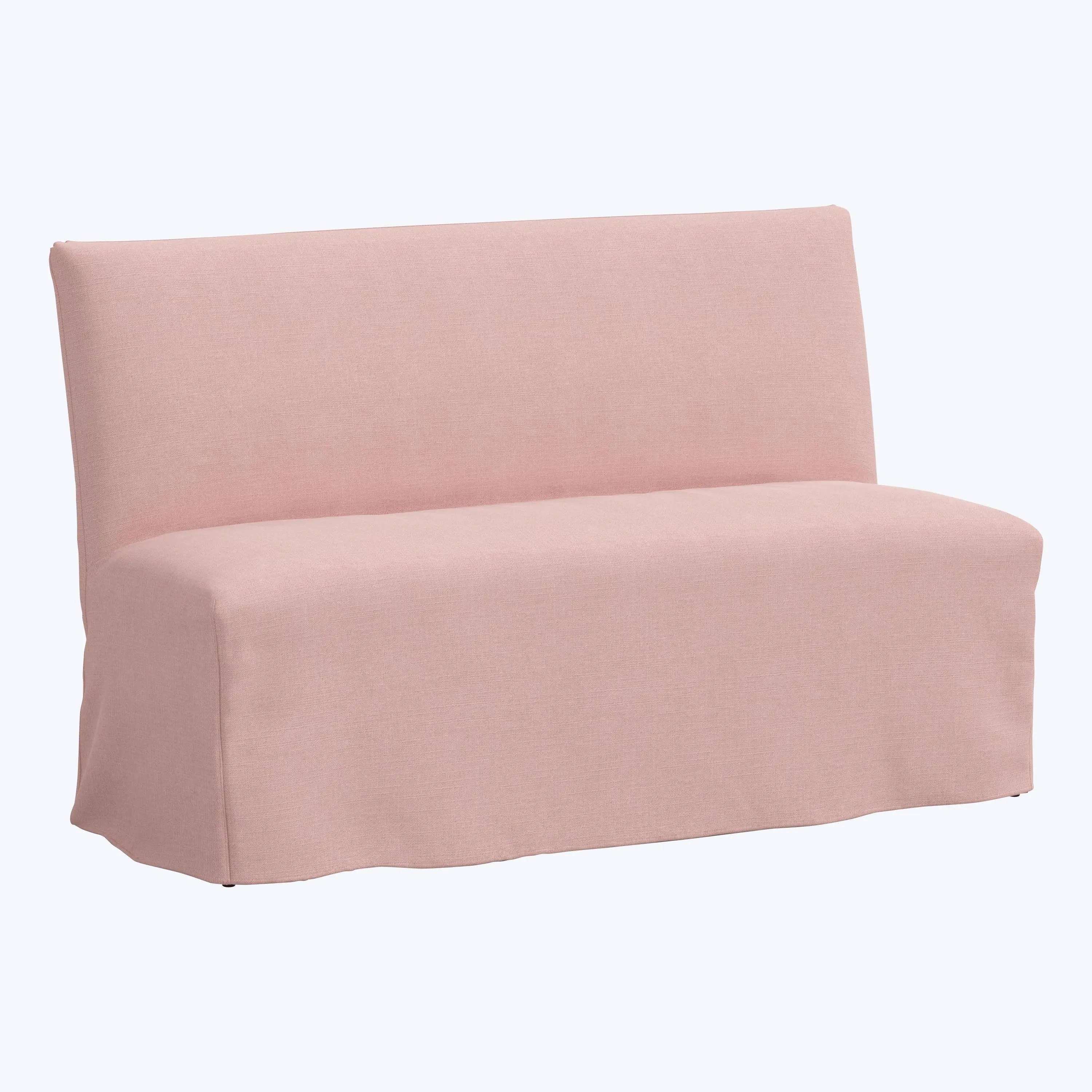Linen Slipcover Dining Banquette