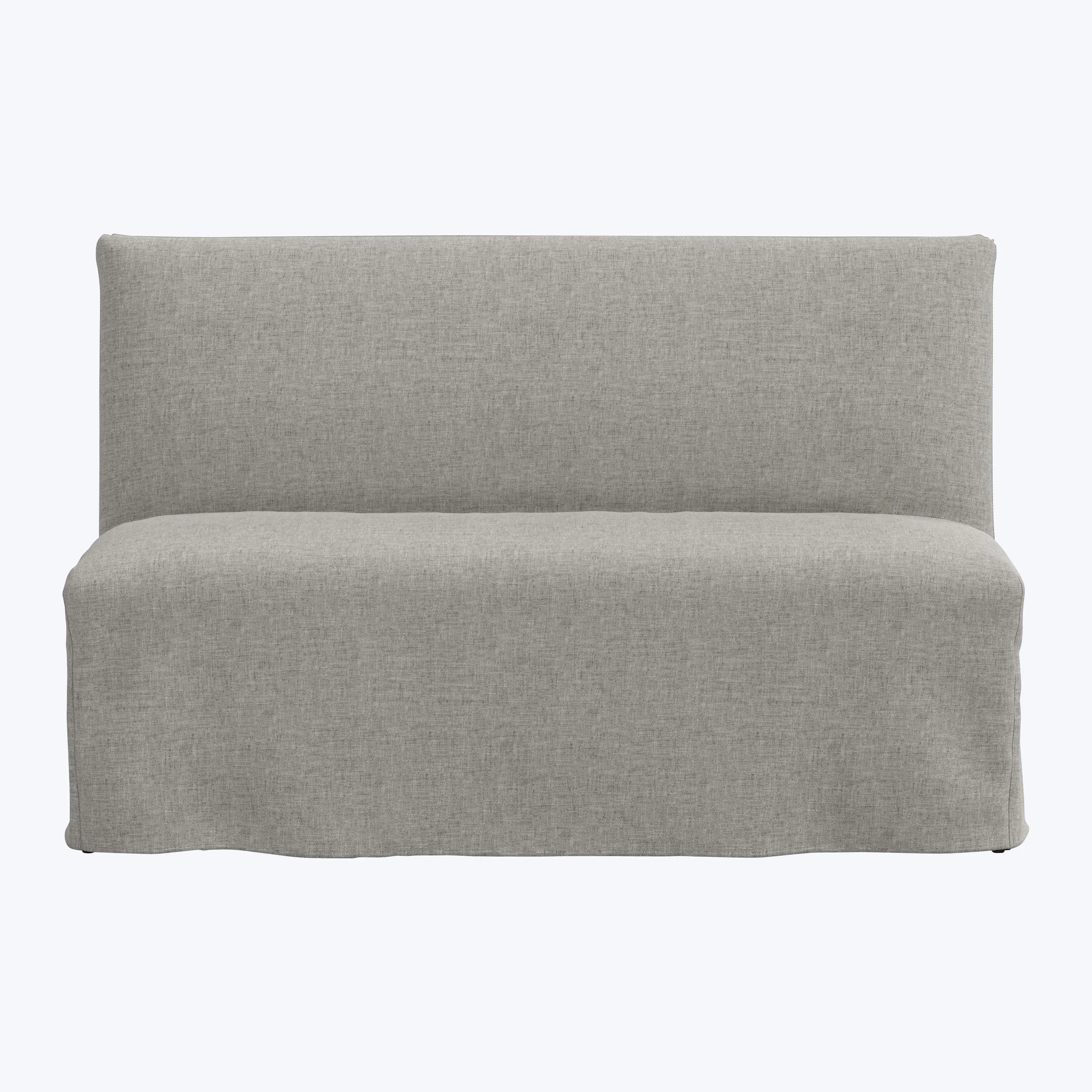 Linen Slipcover Dining Banquette