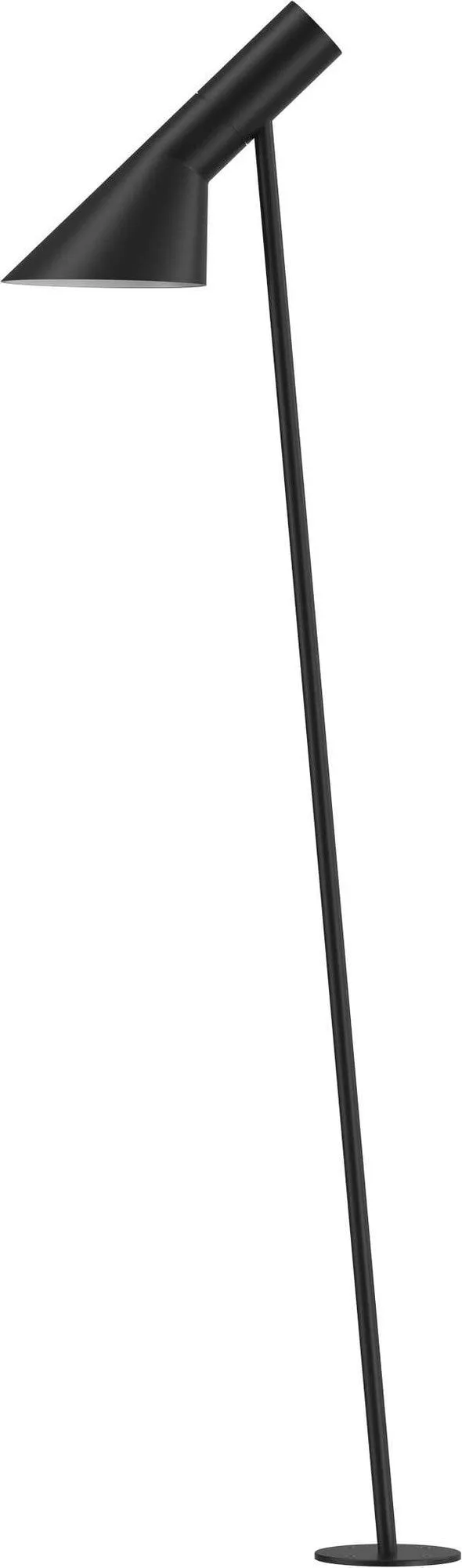Louis Poulsen Aj Garden Long Bollard Black Led 4000 K 6.5 W, Base Without Adaptor