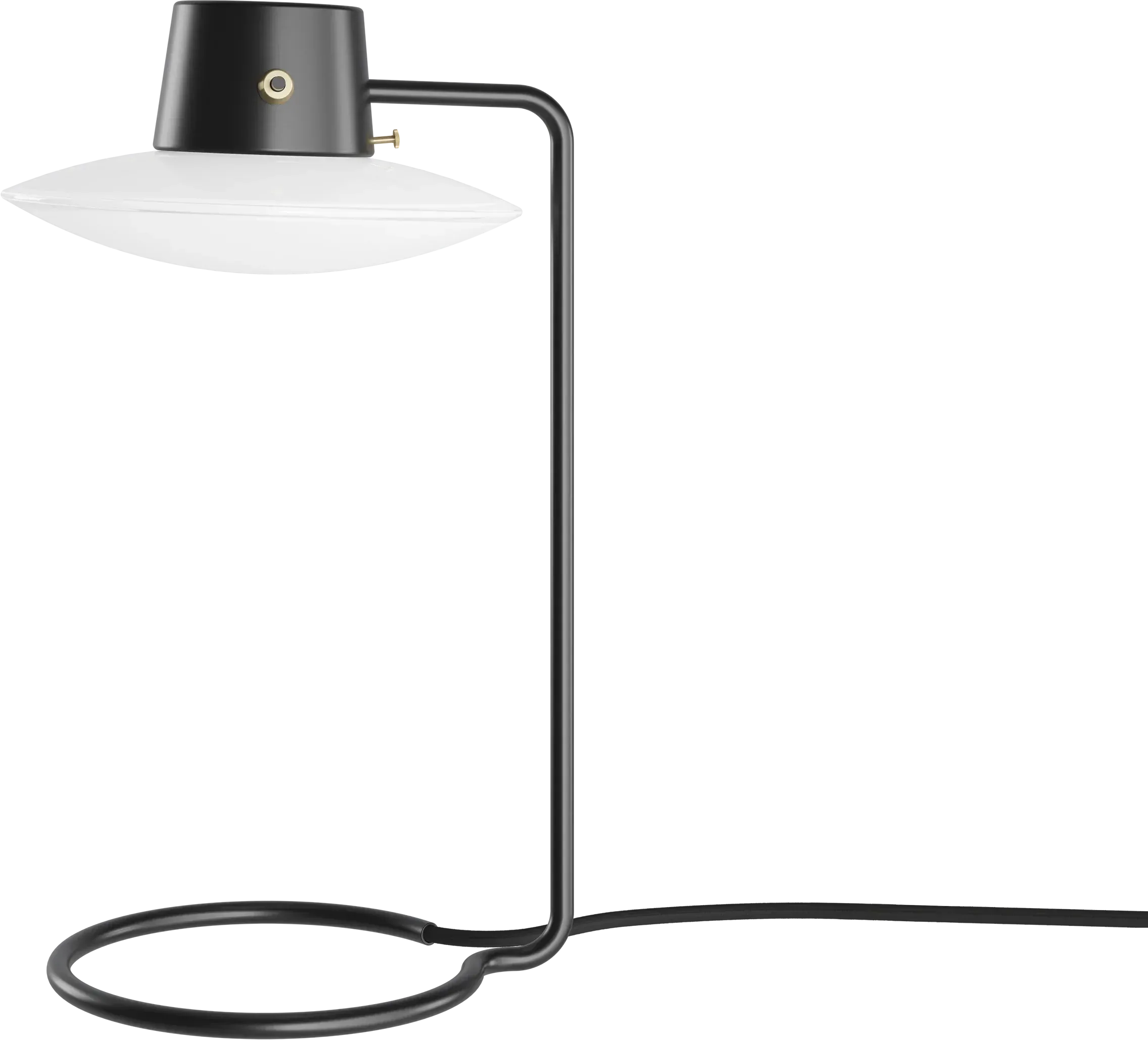 Louis Poulsen Aj Oxford Table Lamp Opal Glass ø 41 Cm