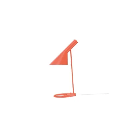 Louis Poulsen Aj Table Lamp, Eletric Orange