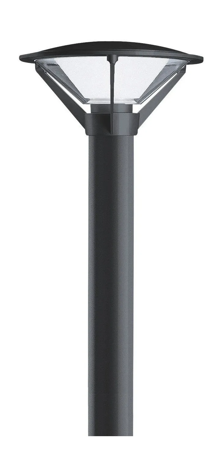 Louis Poulsen Kipp Bollard Class I Led 4000 K 28 W Post With Base Plate, Graphite Grey